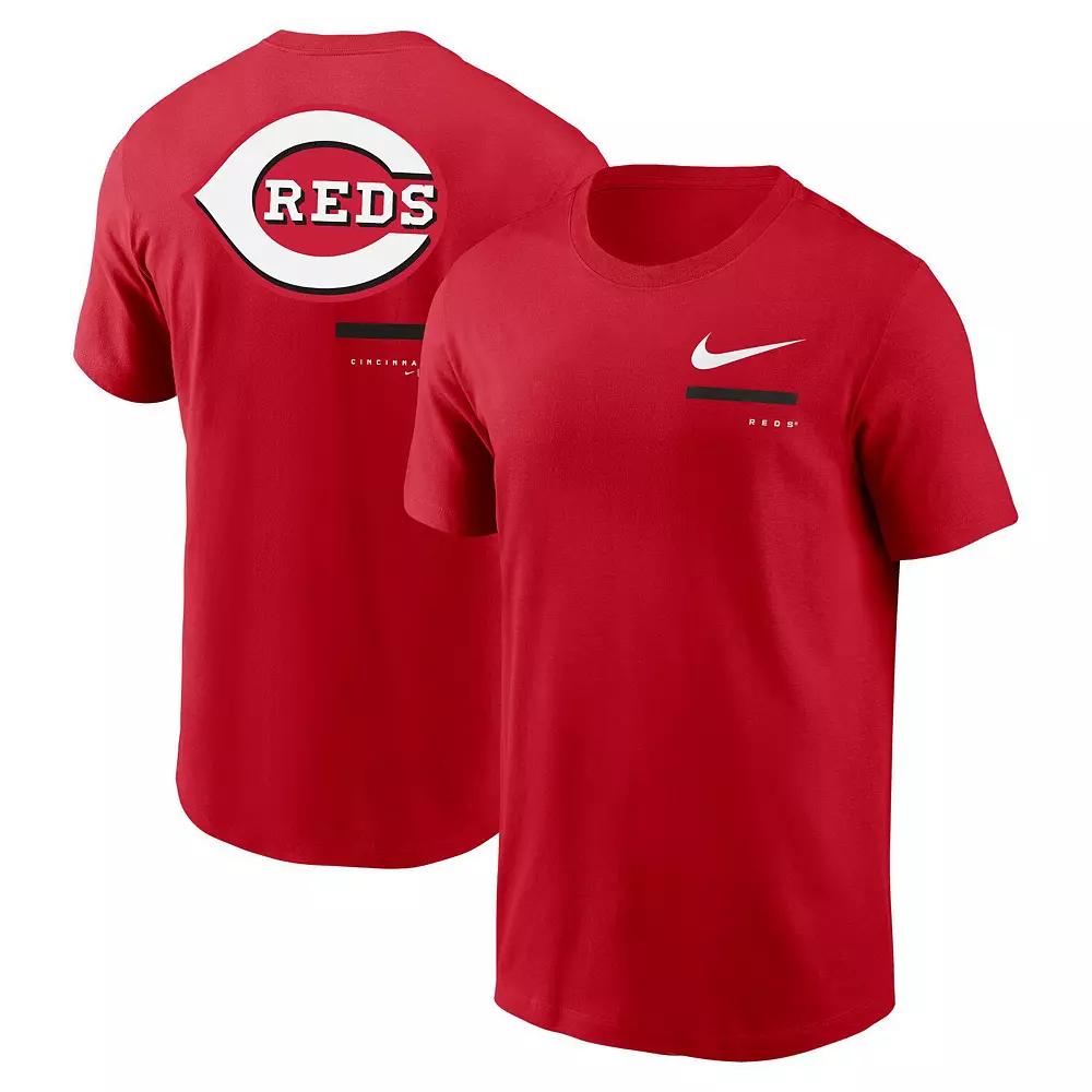 Men's Nike Red Cincinnati Reds Over the Shoulder T-Shirt,  Product Image