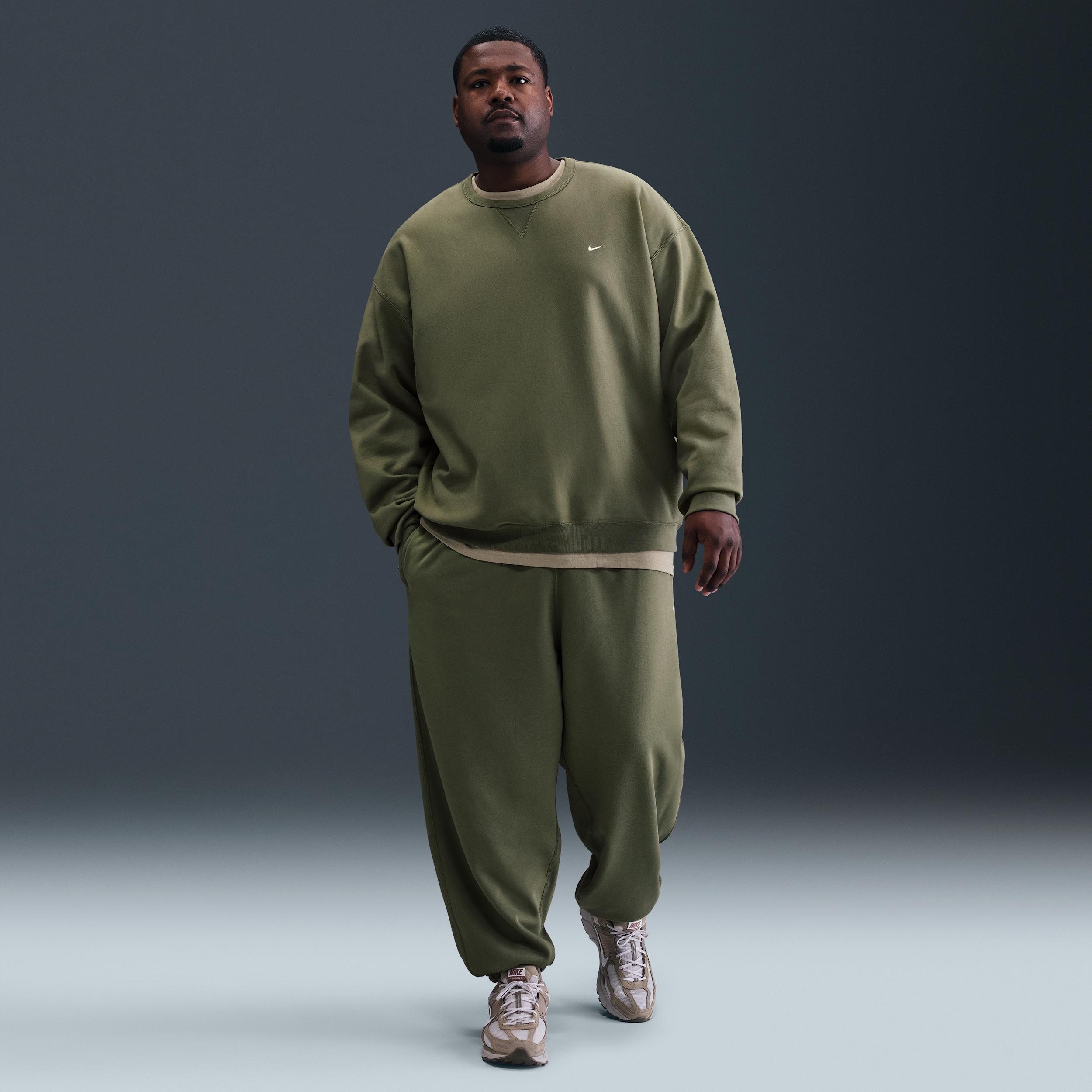 Nike Mens Solo Swoosh Fleece Crew | HV1086-441 Product Image