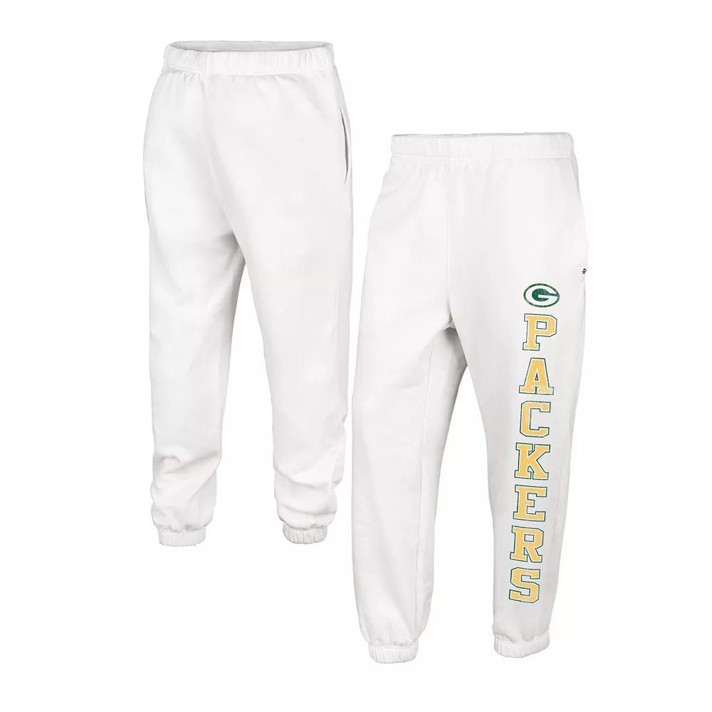 Women's '47 Oatmeal Green Bay Packers Harper Joggers,  Product Image