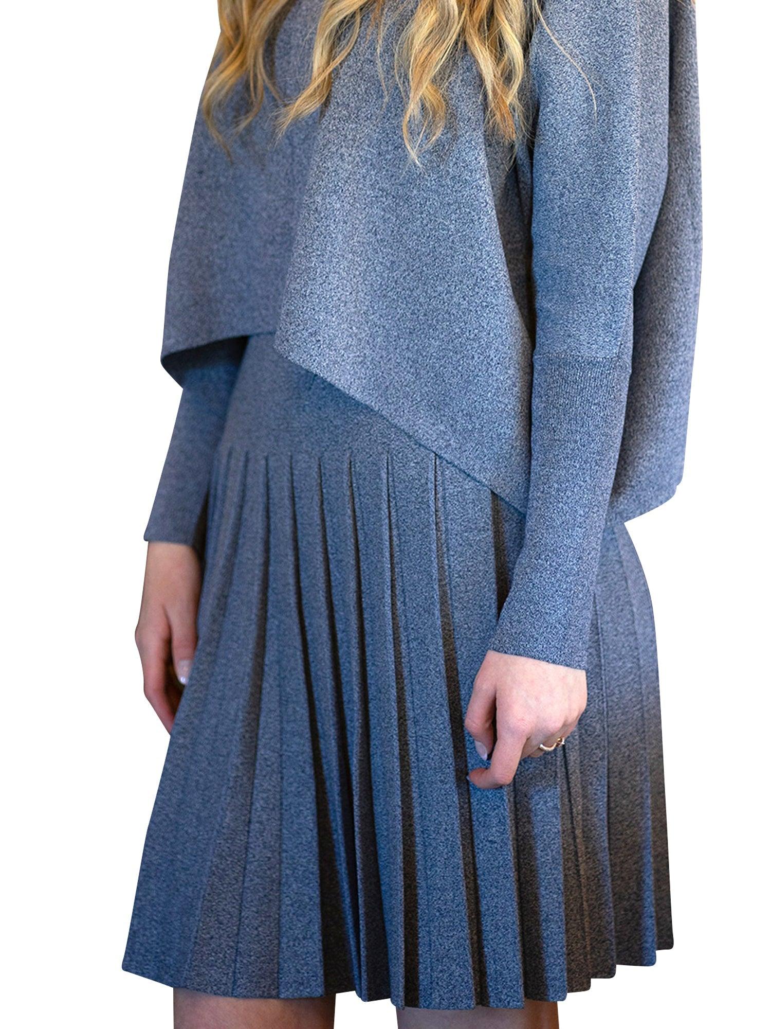 Apparalel Knit Pleat Infinity Skirt Product Image