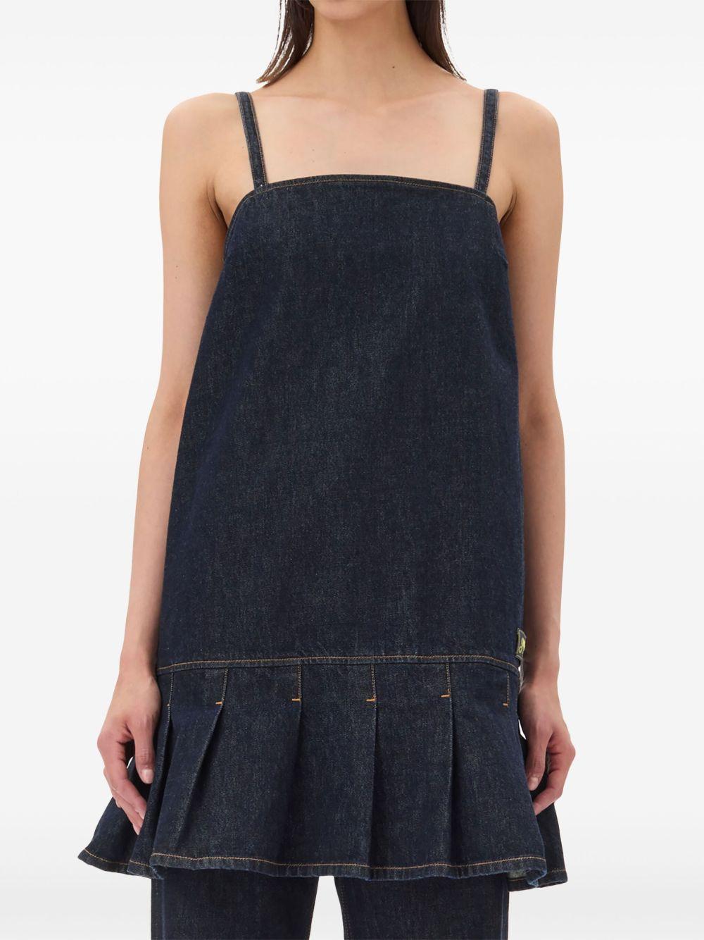 denim mini dress Product Image