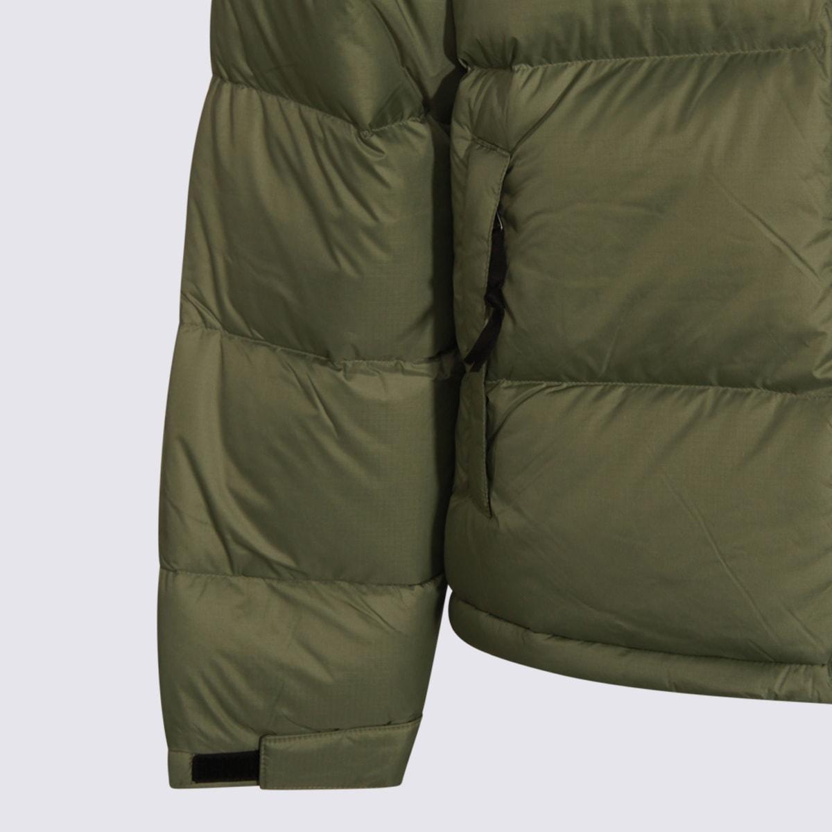 THE NORTH FACE Retro Nuptse 1996 Bark Mist Down Jacket In Green Product Image