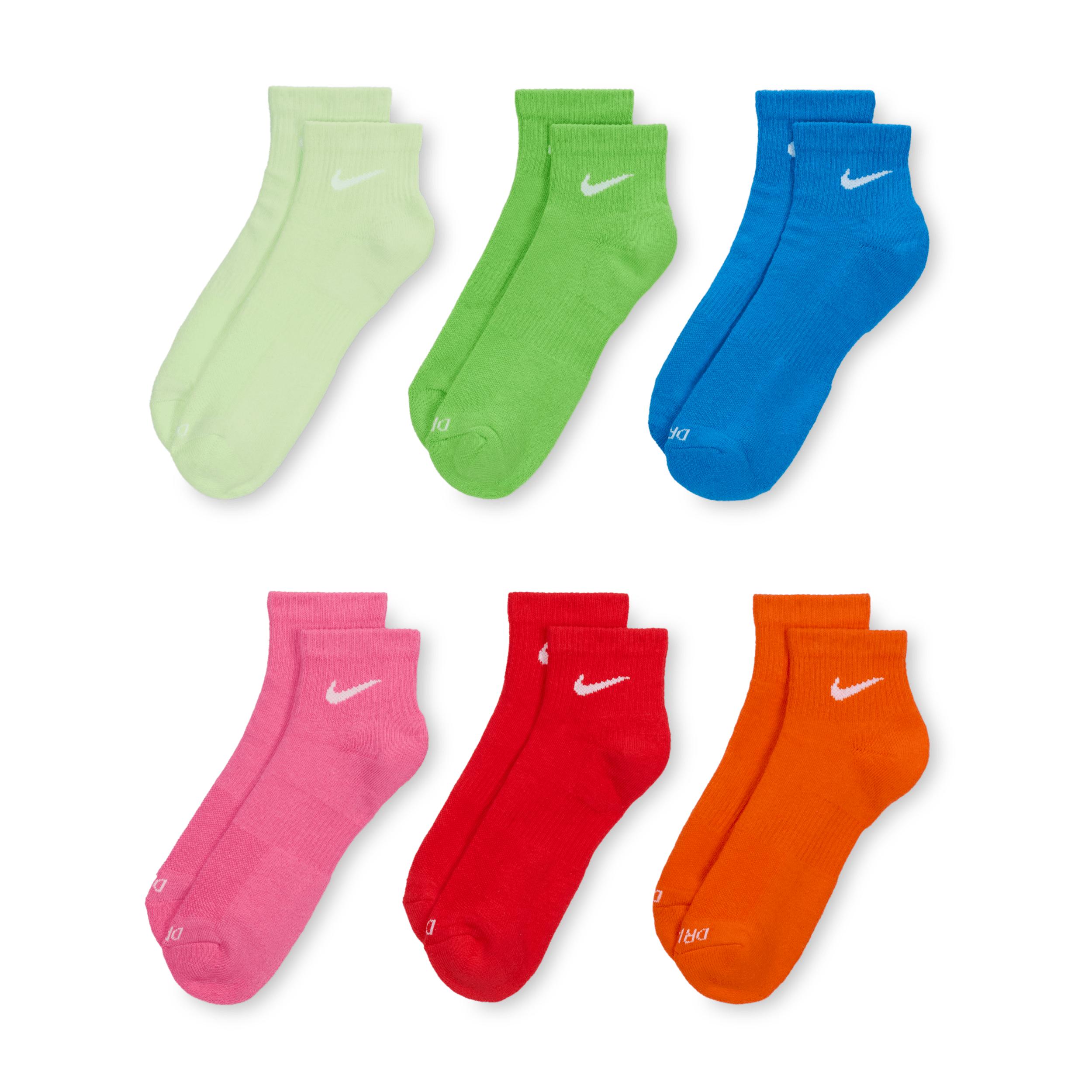 Nike Mens Everyday Plus Cushioned Training Ankle Socks (6 Pairs) | SX6899-969 Product Image