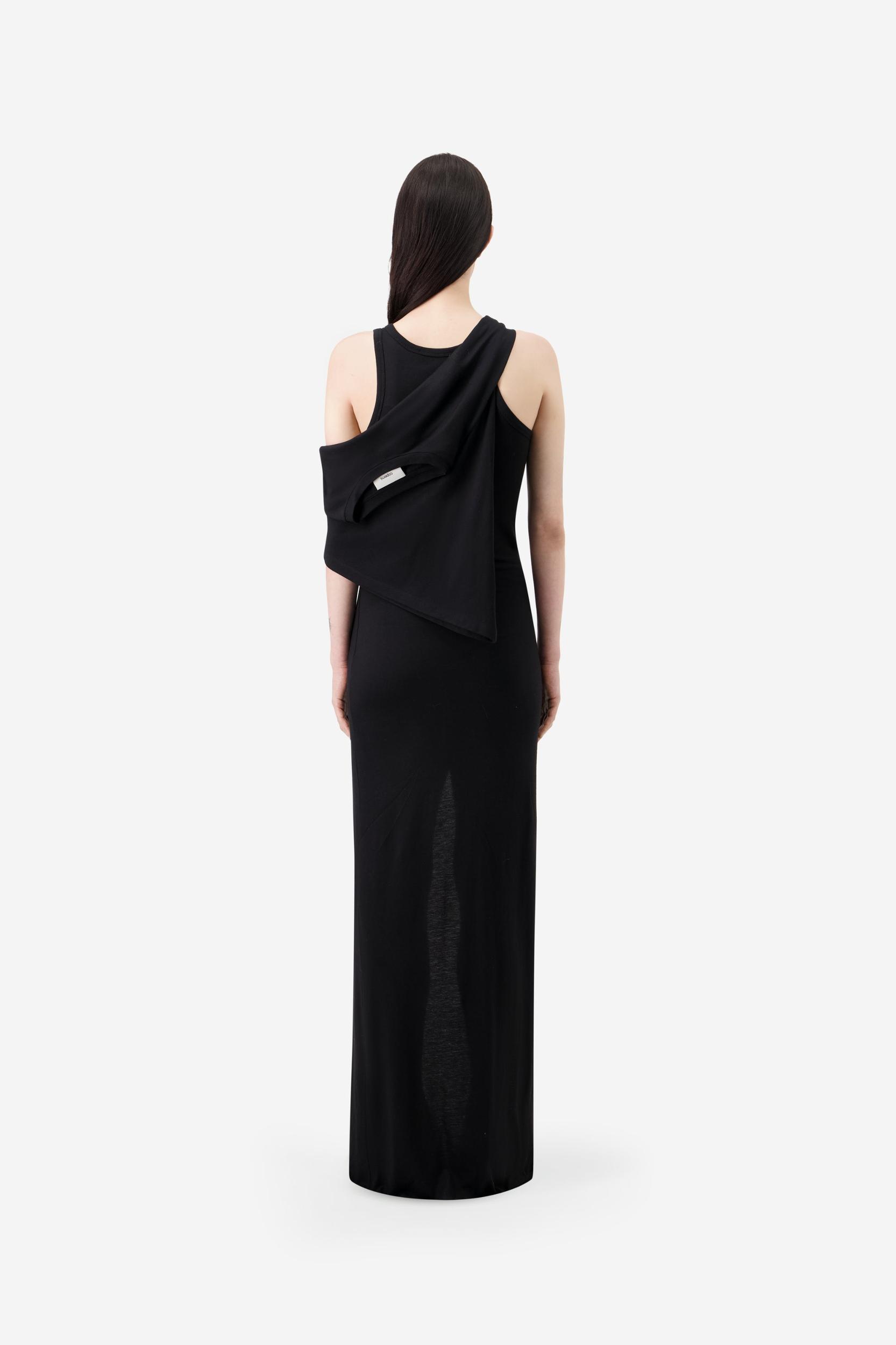 Knotted Jersey Maxi Dress Product Image
