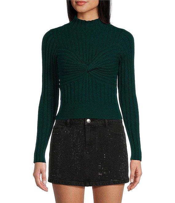GB Twist Cropped Sweater Product Image