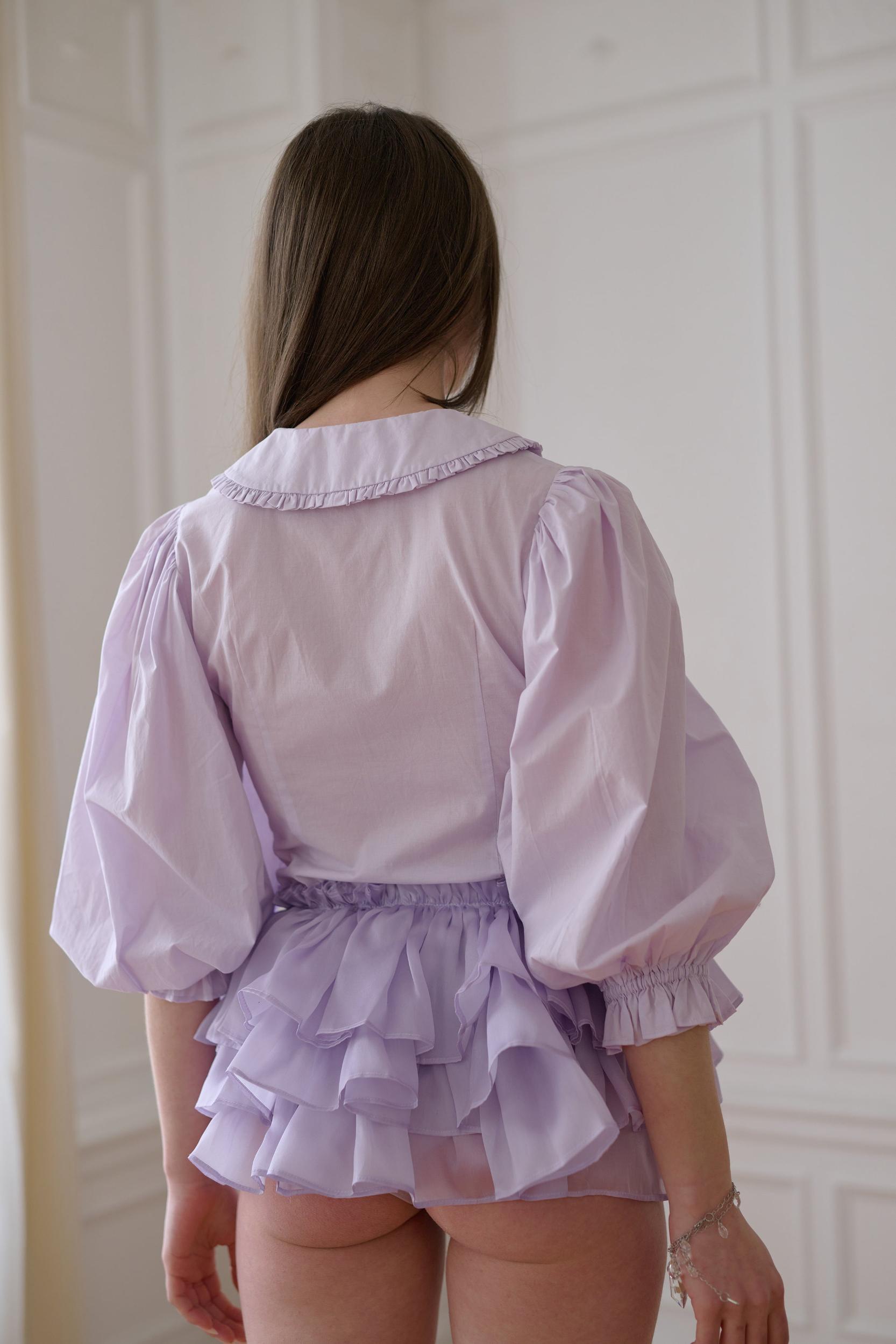 The Thunder Cloud Meadow Blouse Product Image