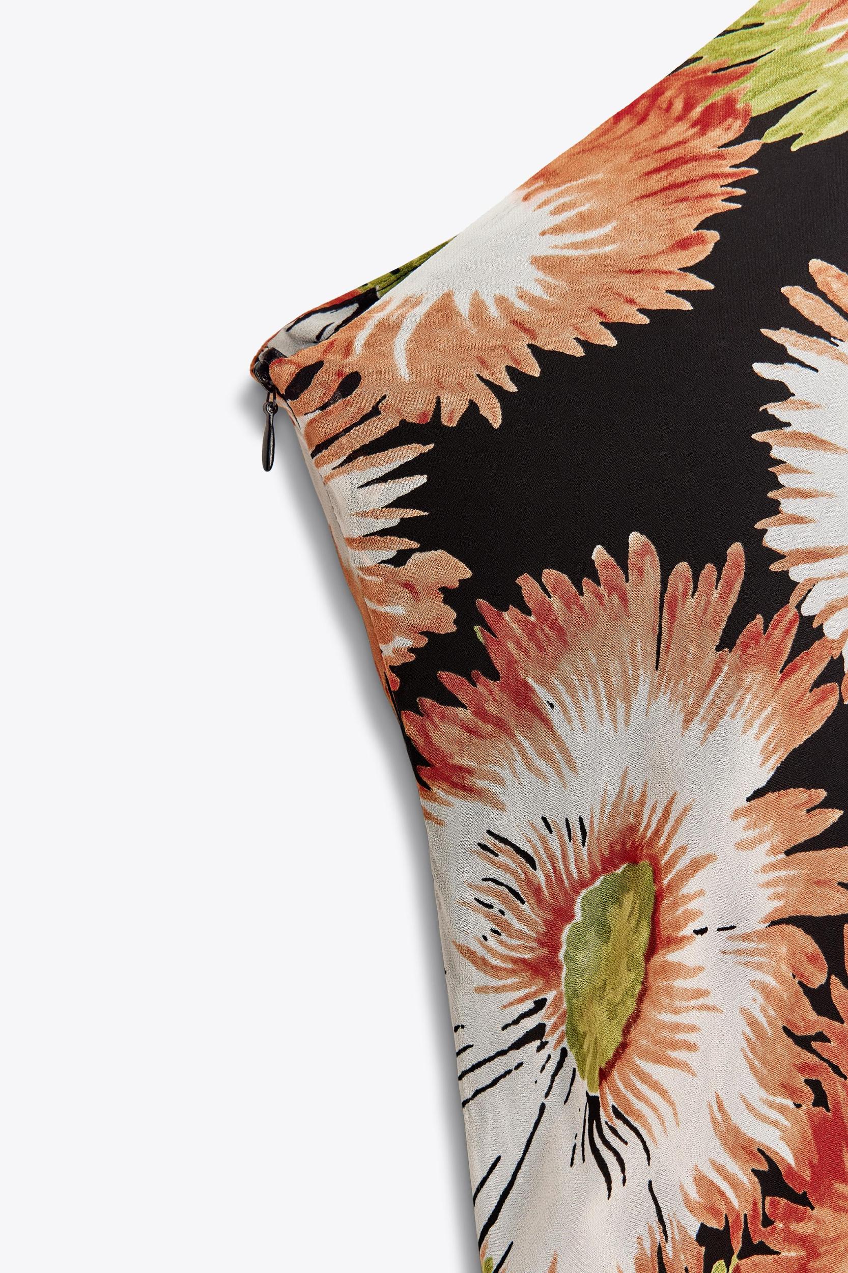 ZW COLLECTION ASYMMETRIC FLORAL PRINT DRESS Product Image