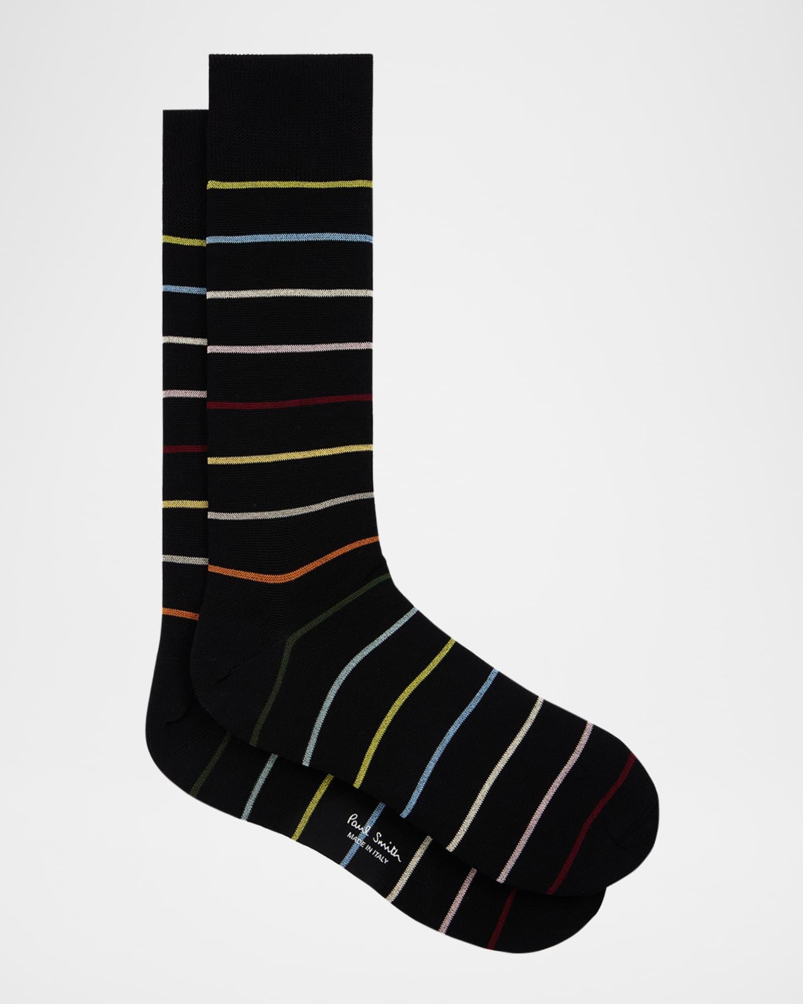 Men's Seasonal Multi-Pattern 3-Pack Crew Socks Product Image