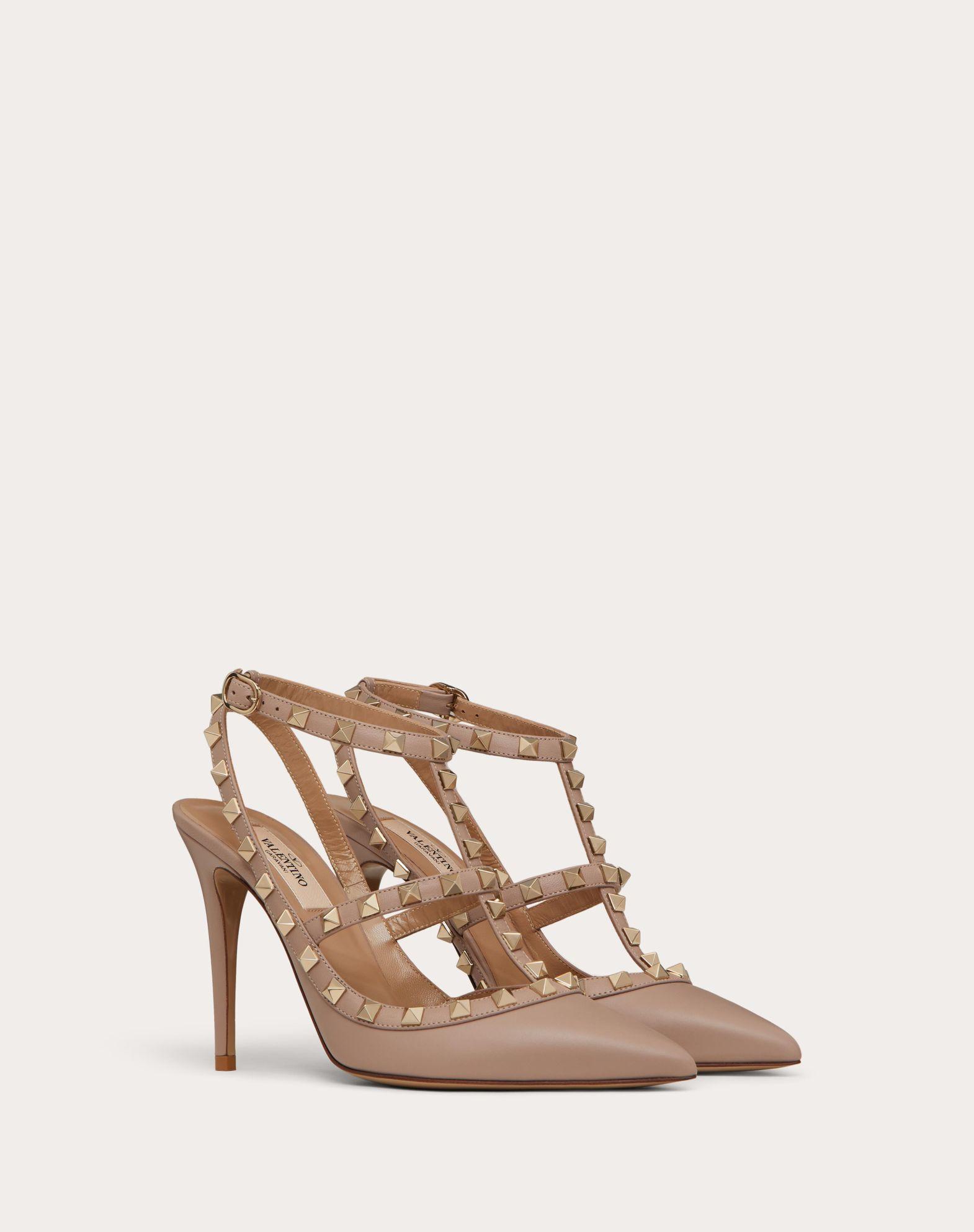 Rockstud Ankle Strap Pump 100 Mm Product Image