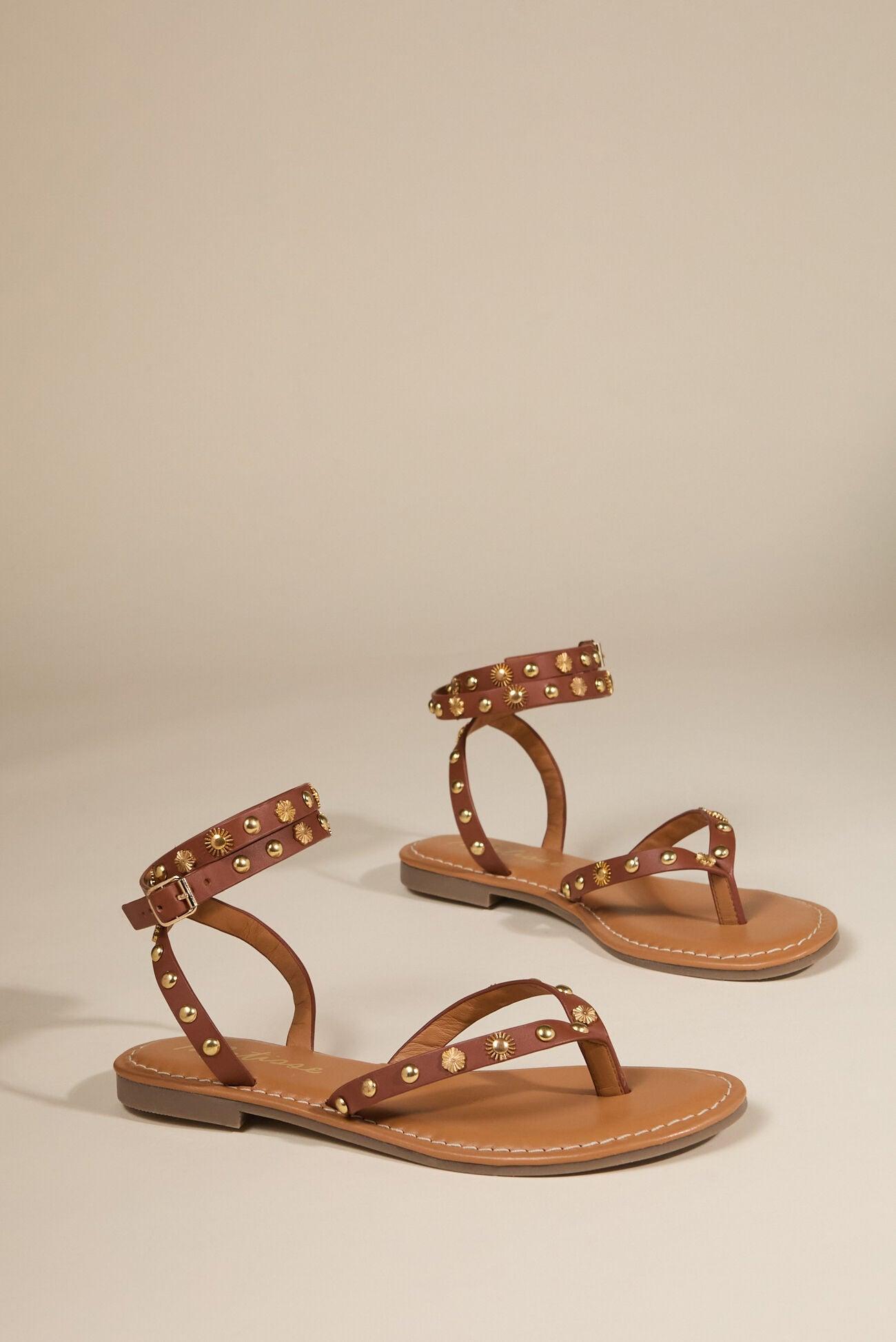 Athena Strappy Wrap Sandal Product Image
