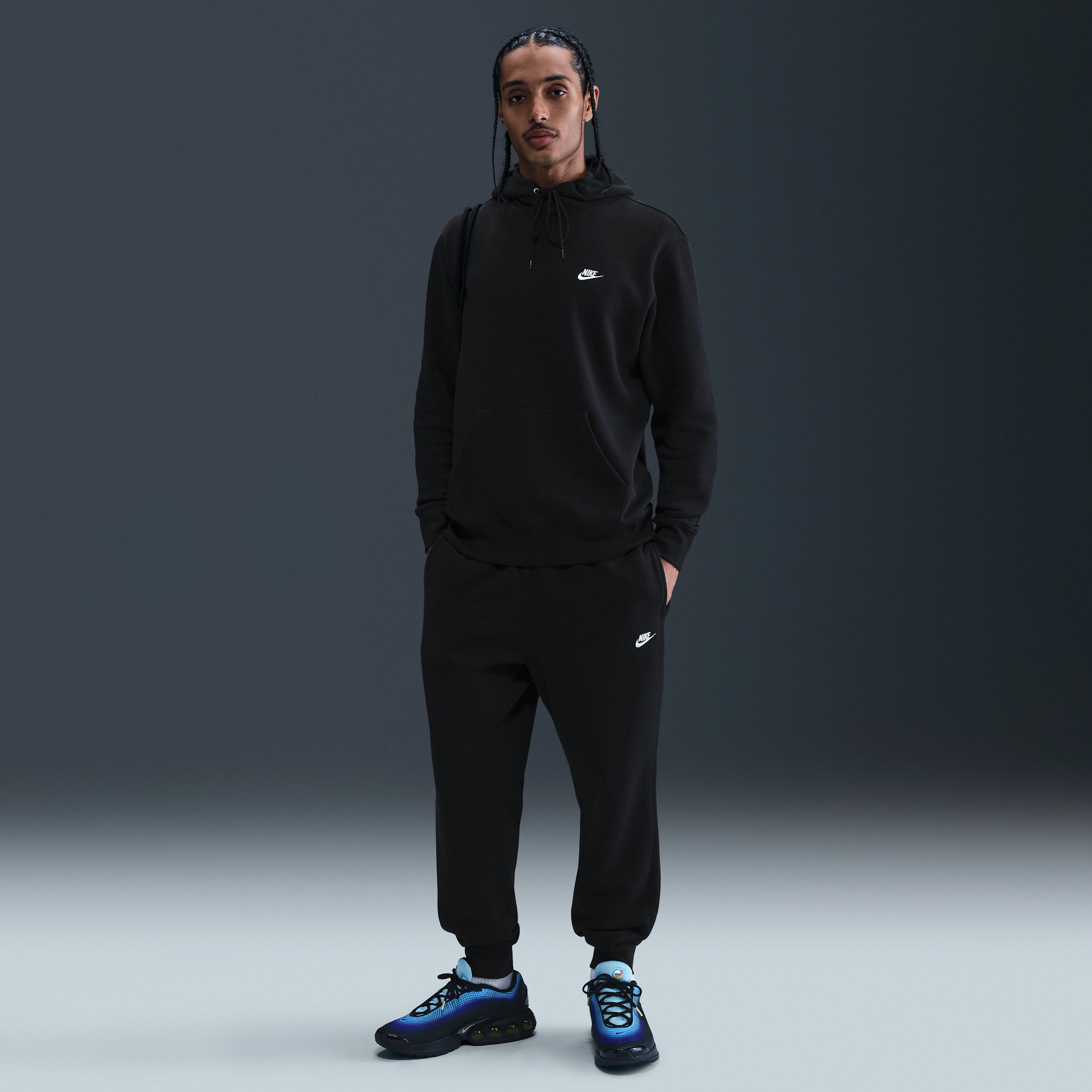 Nike Mens Club Pullover Fleece Hoodie | FN3859-010 Product Image