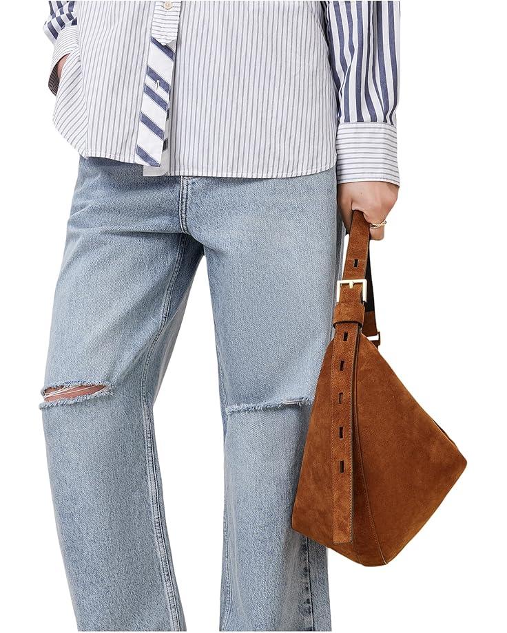 Luna Suede Shoulder Bag Product Image