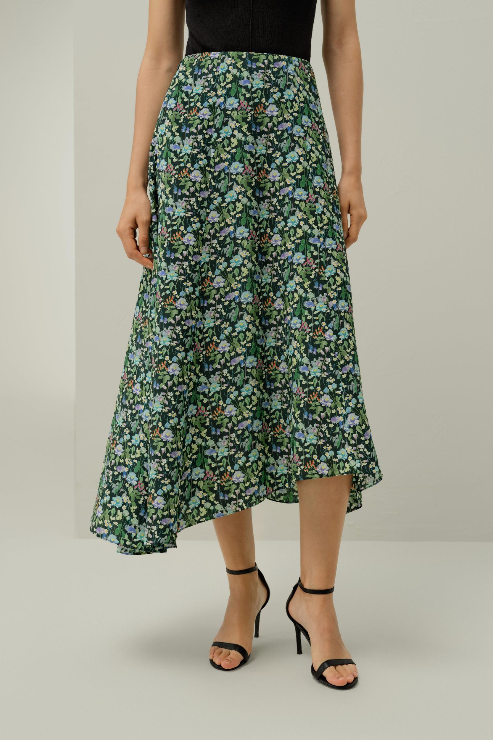 Fairytale Silk Skirt - Made With Liberty Fabric Product Image