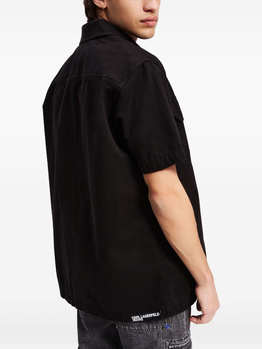 logo-patch shirt Product Image