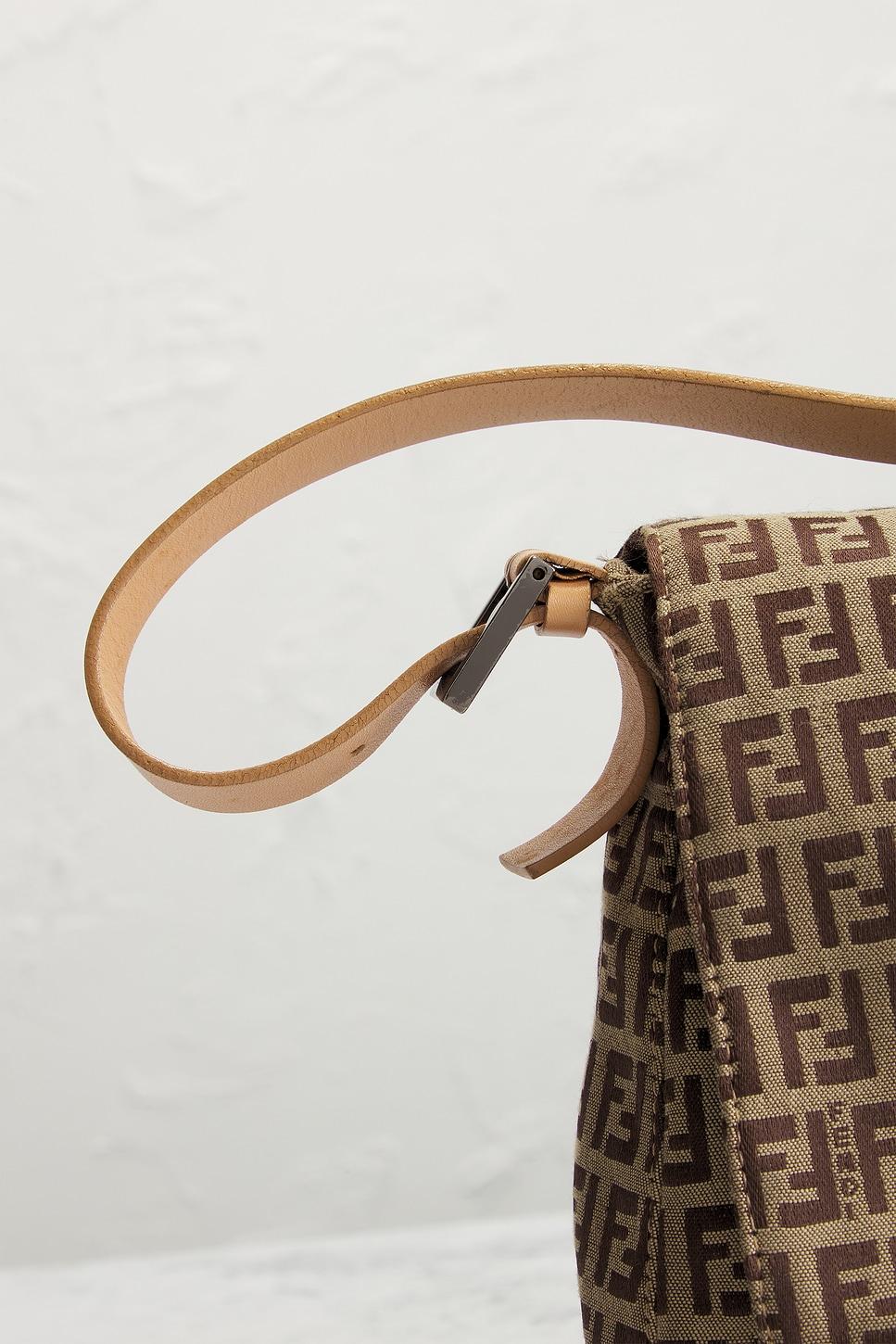 Fendi Zucchino Mama Baguette Shoulder Bag FWRD Renew Product Image