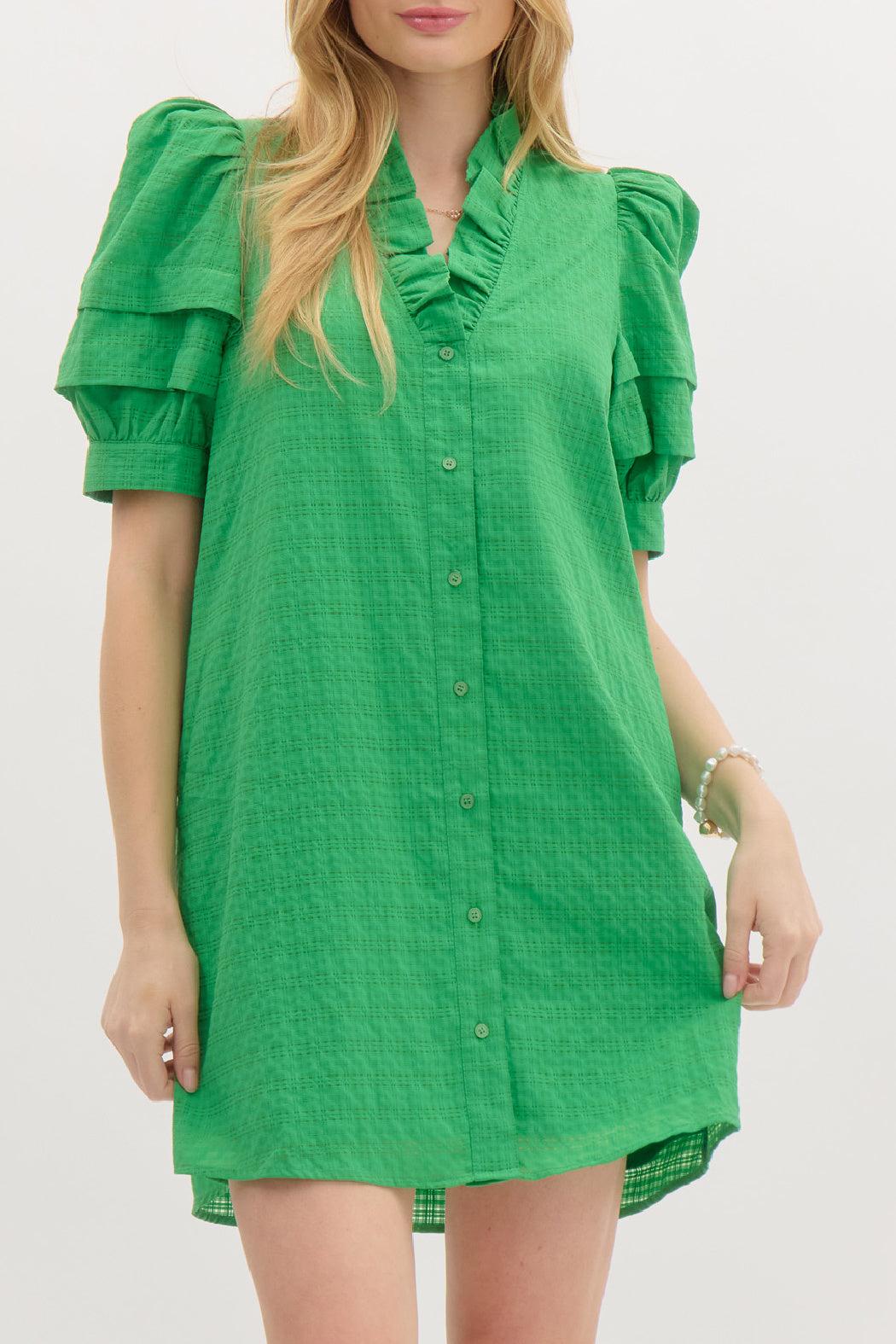 Solid Spring Dress Product Image