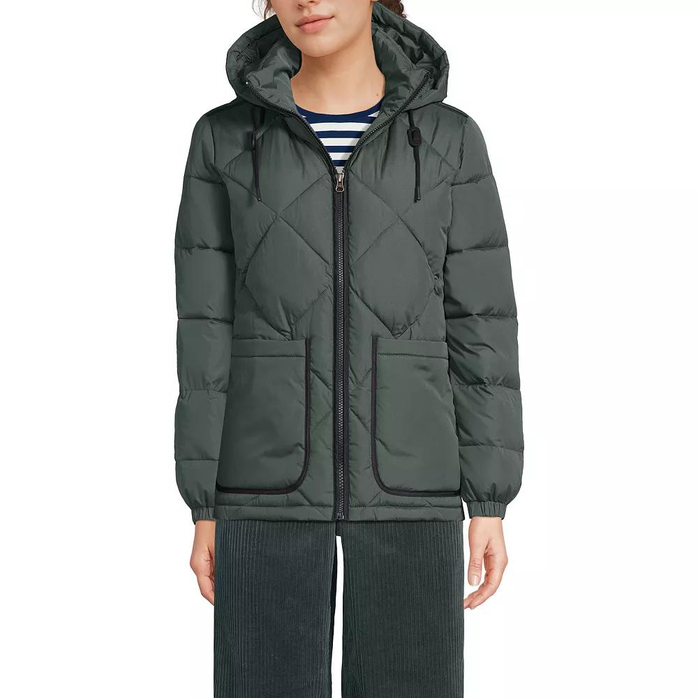 Women's Lands' End FeatherFree Insulated Diamond Quilted Jacket,  Product Image
