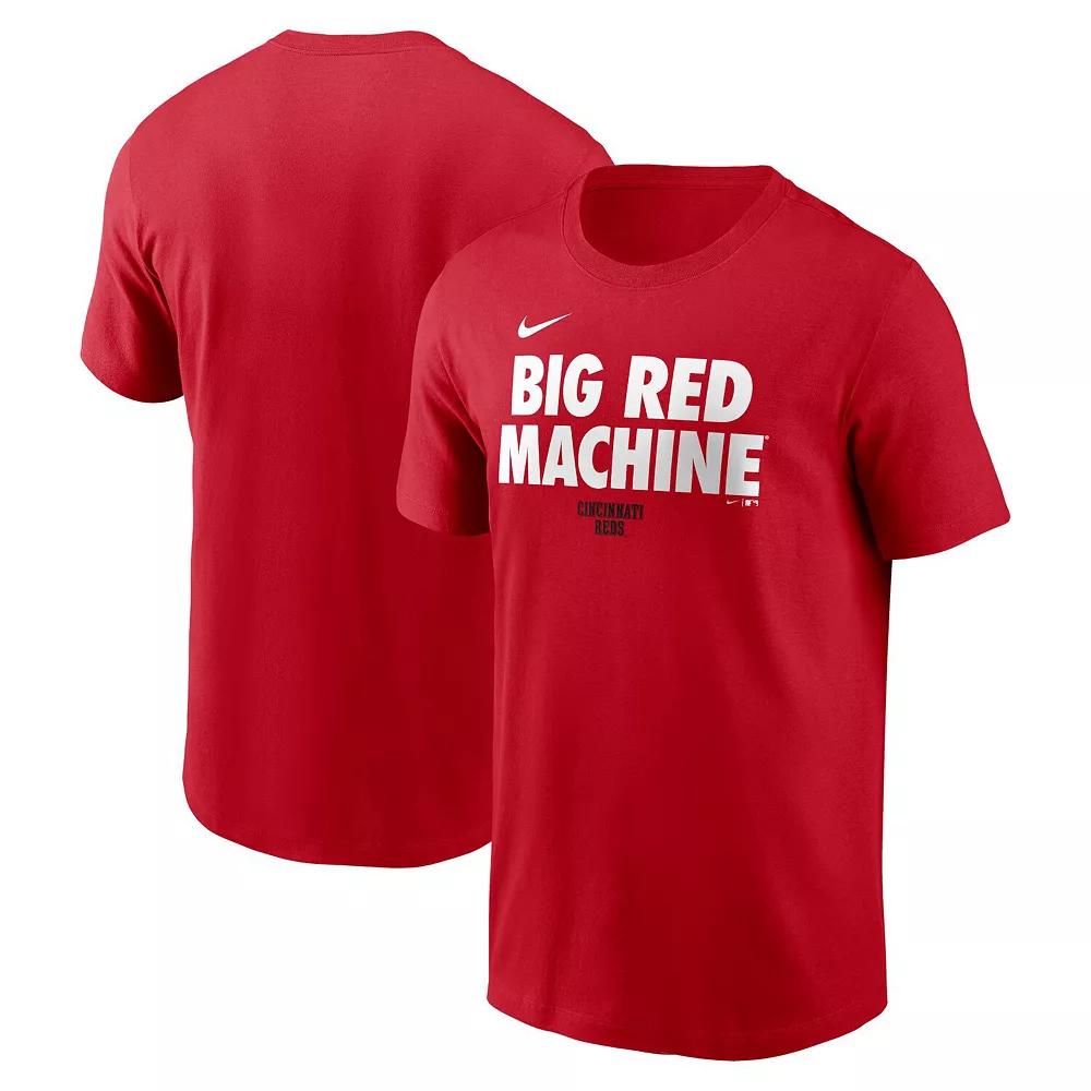 Mens Nike Red Cincinnati Reds Rally Rule T-Shirt Product Image