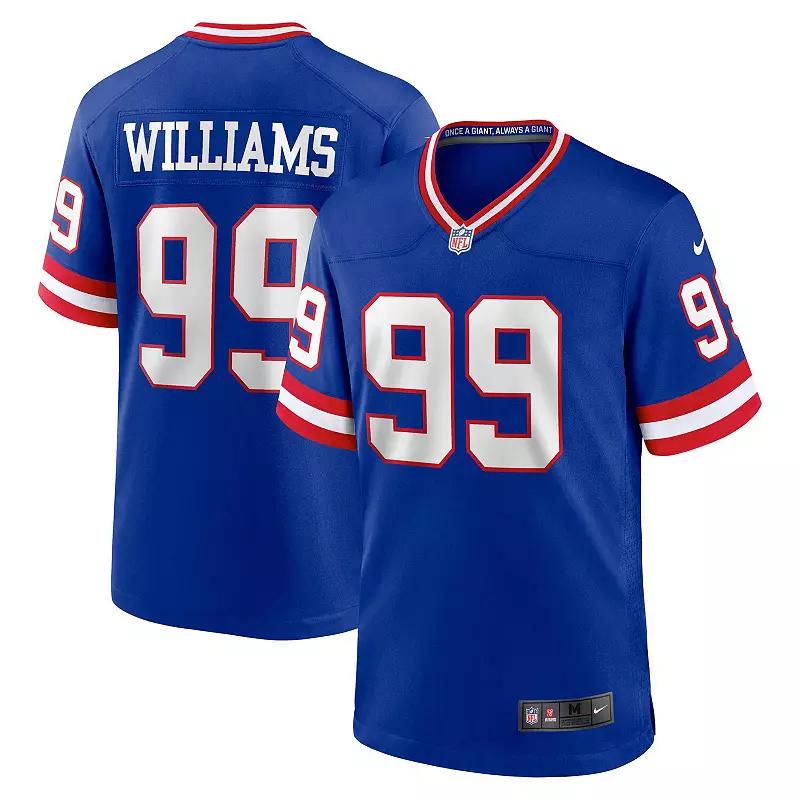 Mens Nike Leonard Williams Royal New York Giants Classic Player Game Jersey Product Image