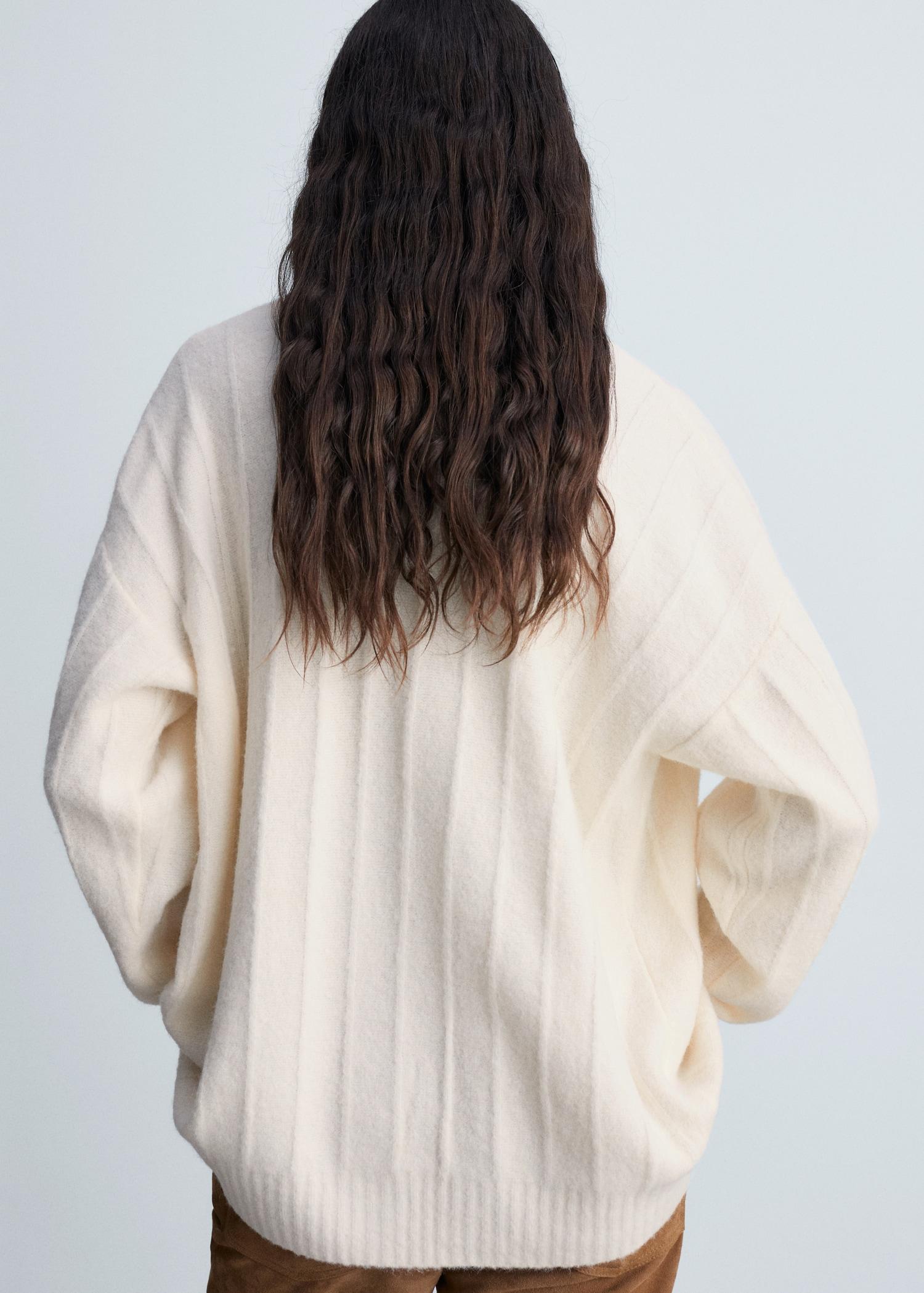 Buttoned long cardigan - Women | MANGO USA Product Image