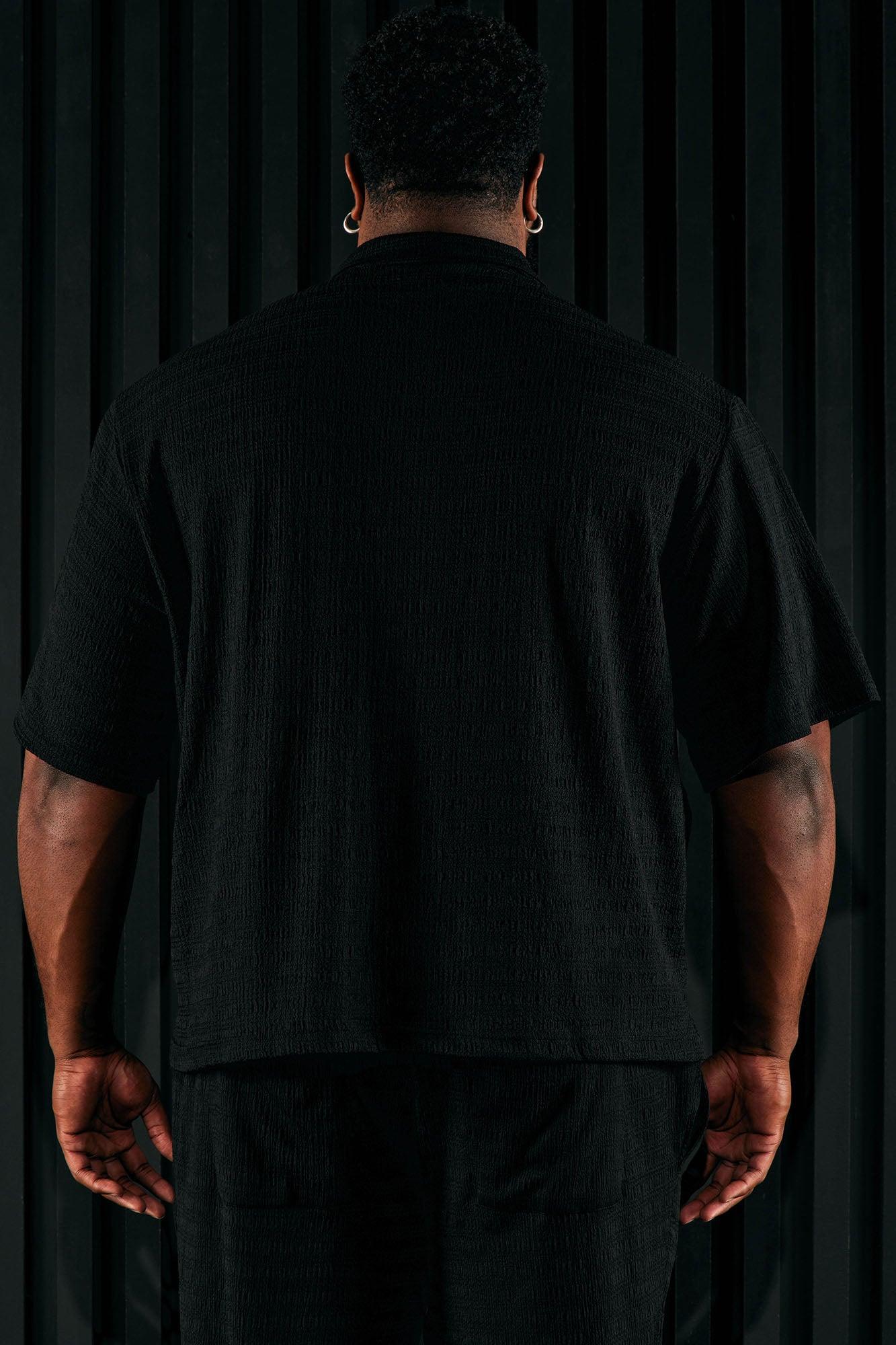 Boca Button Up Shirt - Black Product Image