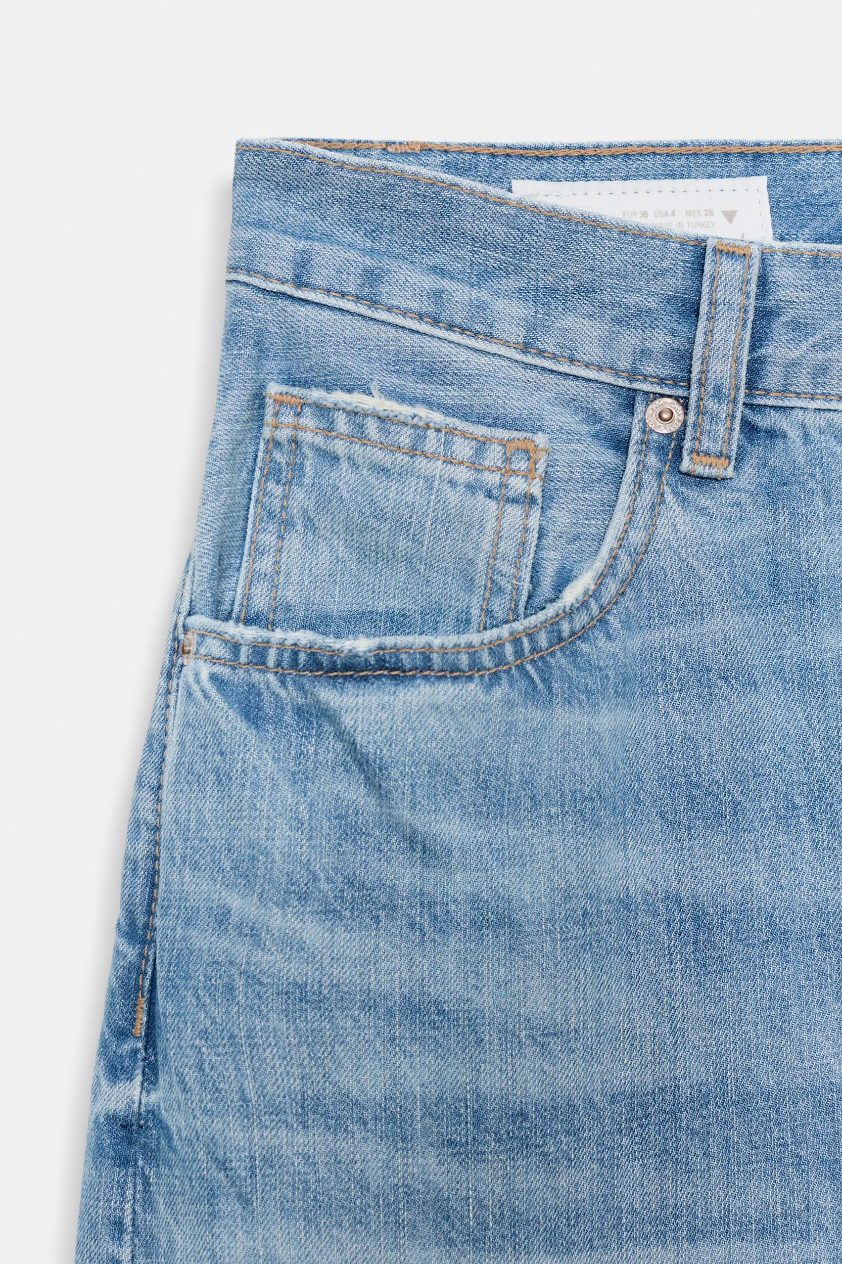TRF HI-RISE STRAIGHT LEG JEANS Product Image