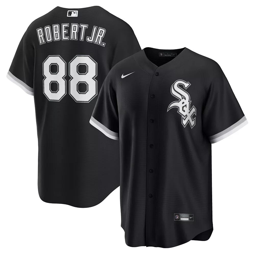 Men's Nike Luis Robert Jr. Black Chicago White Sox Alternate Replica Player Jersey,  Product Image