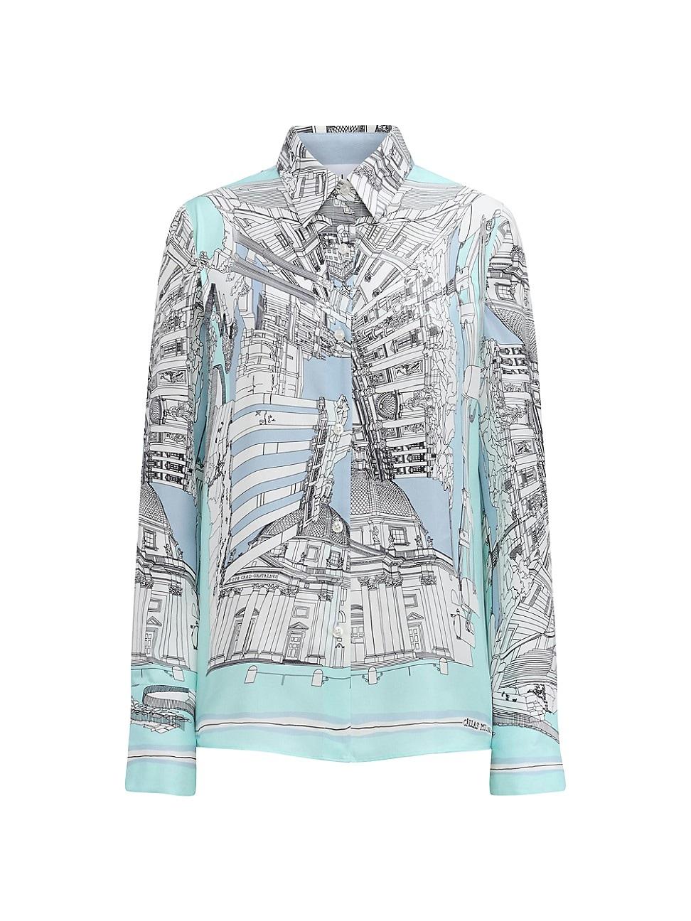 Womens Cameron Rome Scarf Shirt Product Image