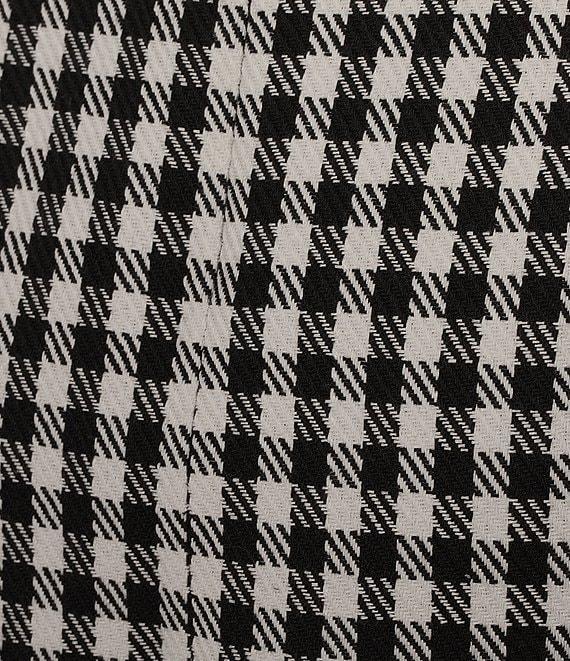 tyler boe Coordinating Tommy Check Pattern Notch Lapel Long Sleeve Button Front Blazer Product Image