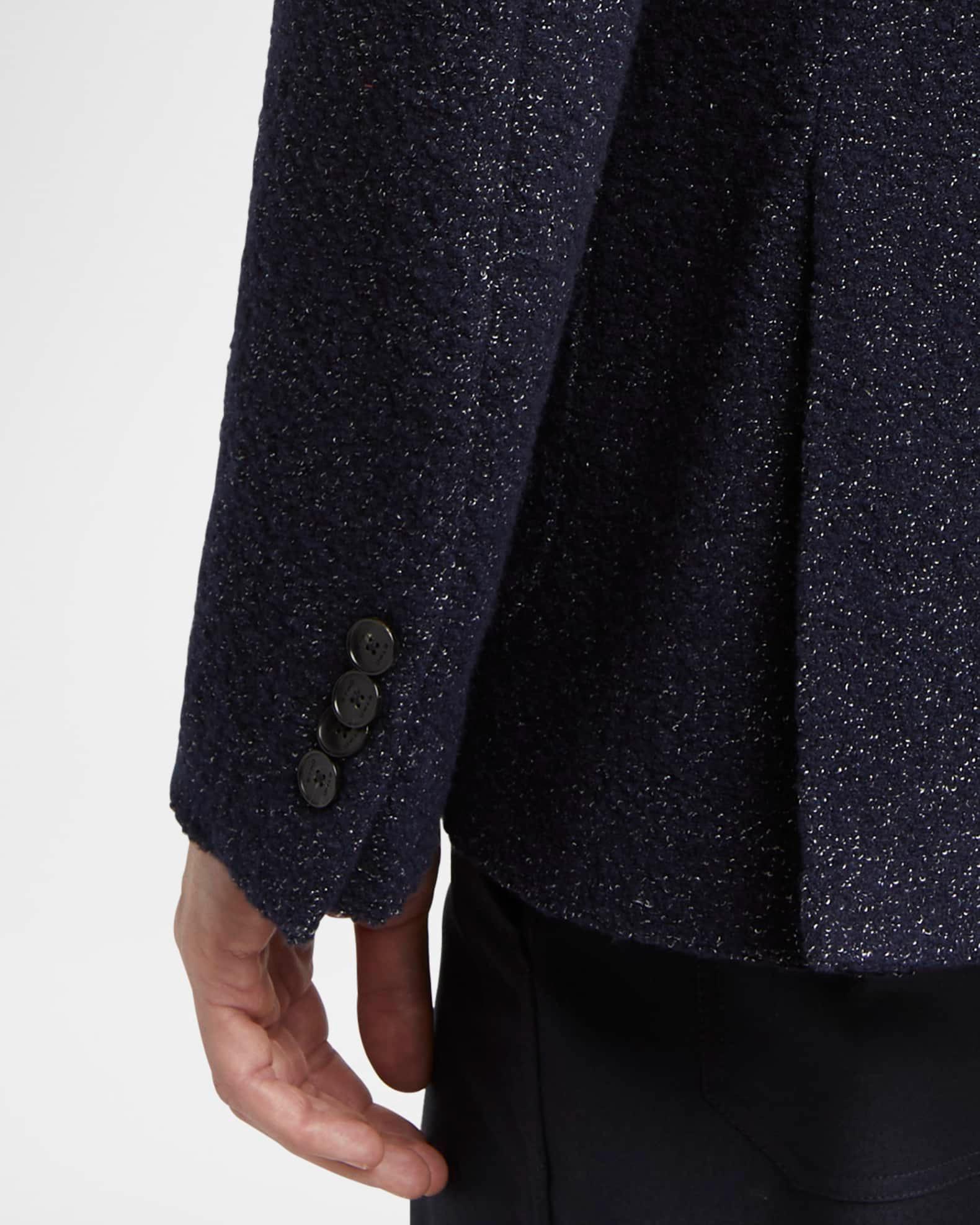 Men's Cashmere Boucle Two-Button Sport Coat Product Image