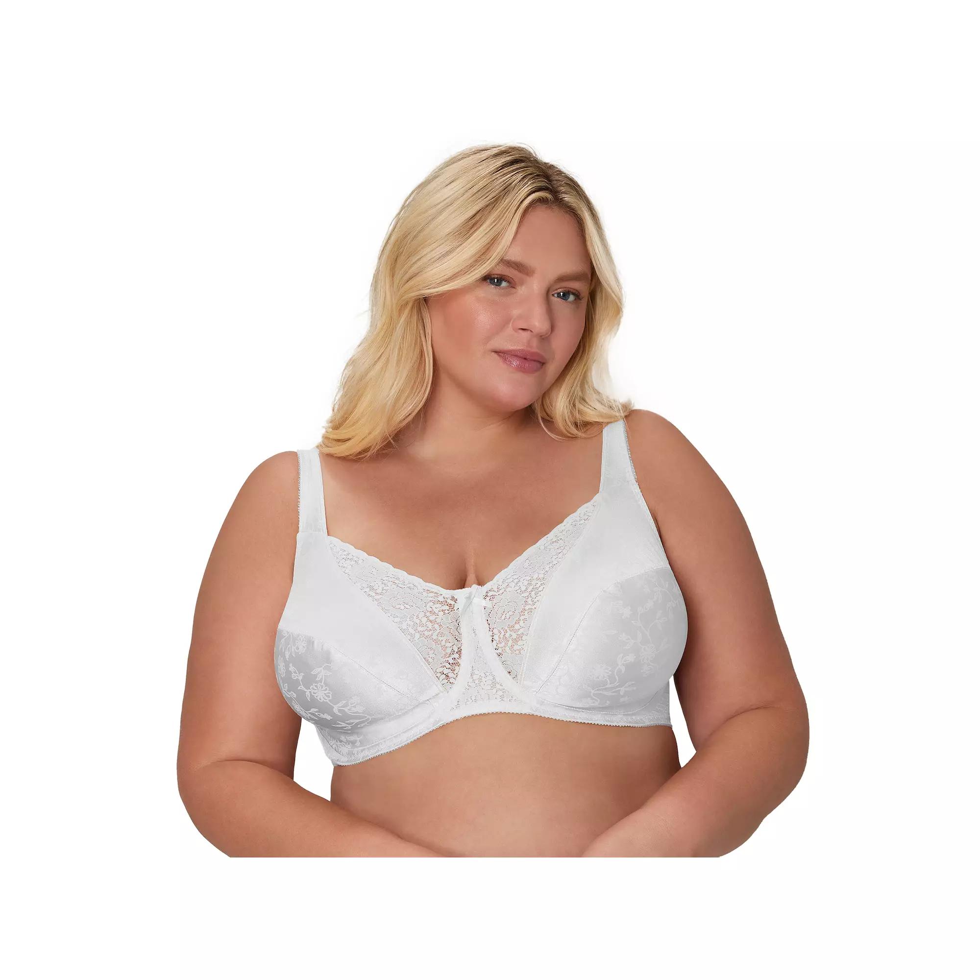 Playtex® Secrets® Lifts & Supports Full Figure Unlined Underwire Bra 4422, Women's,  Product Image