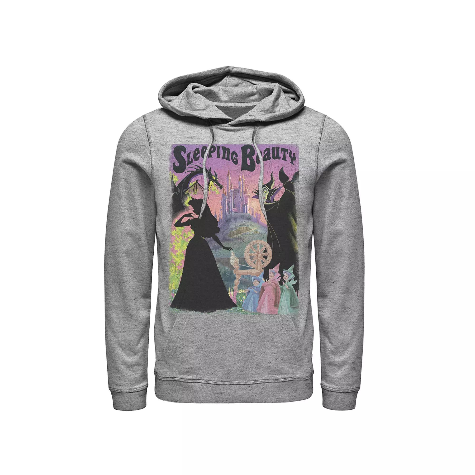Disney's Sleeping Beauty Aurora Maleficent Men's Poster Hoodie,  Product Image