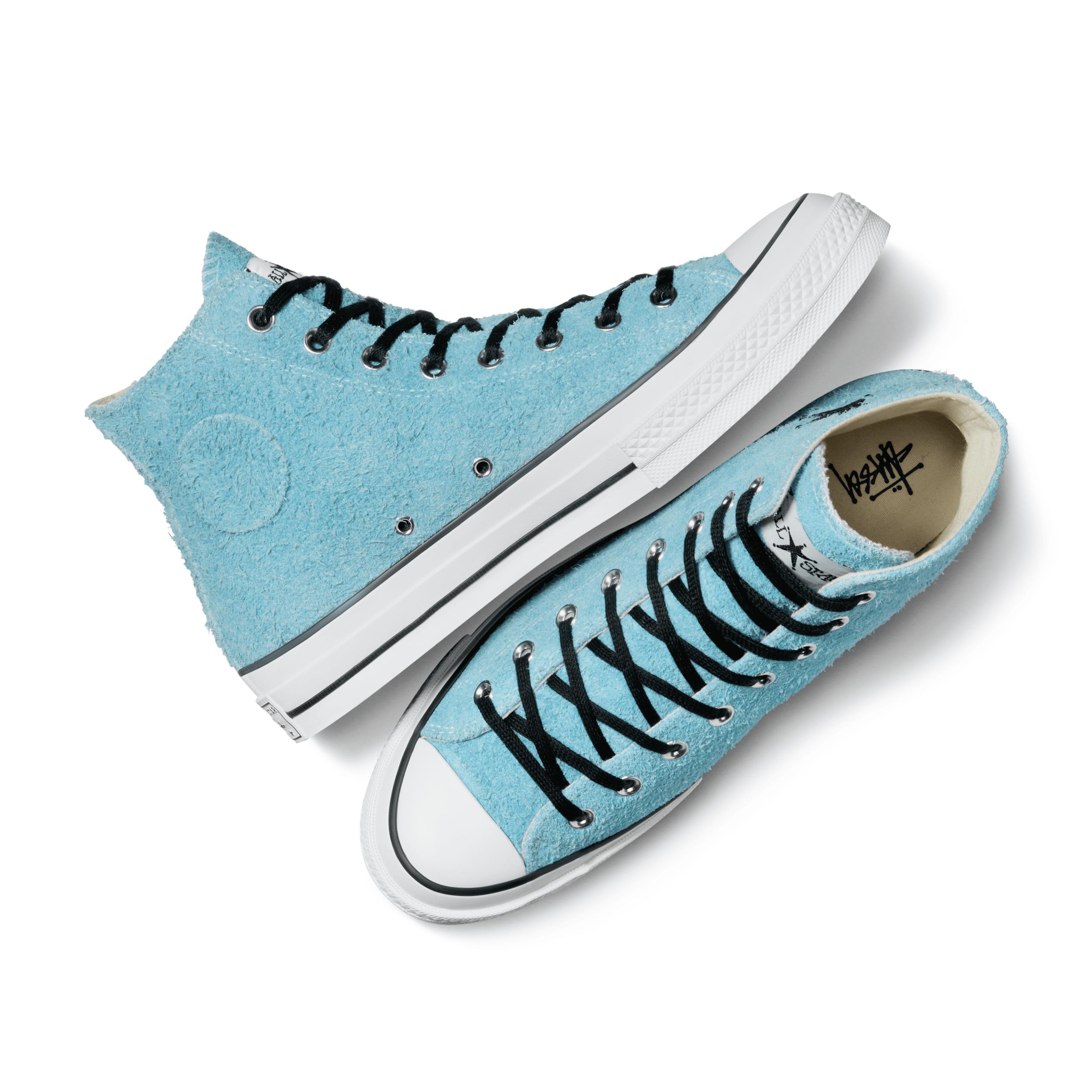 Mens Converse x Stssy Chuck 70 Shoes | A07663C-457 Product Image