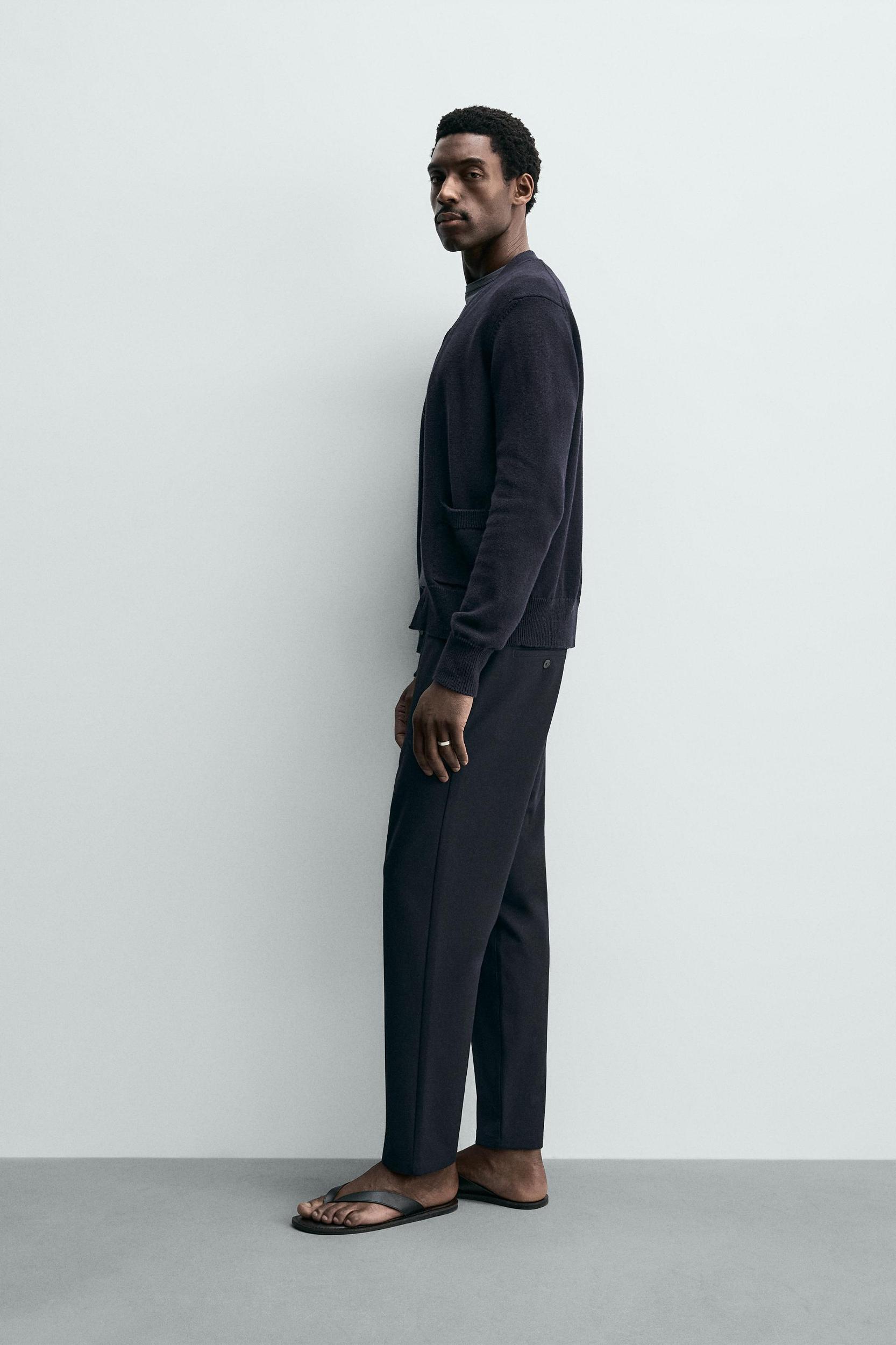 TEXTURED STRETCH CHINO PANTS Product Image