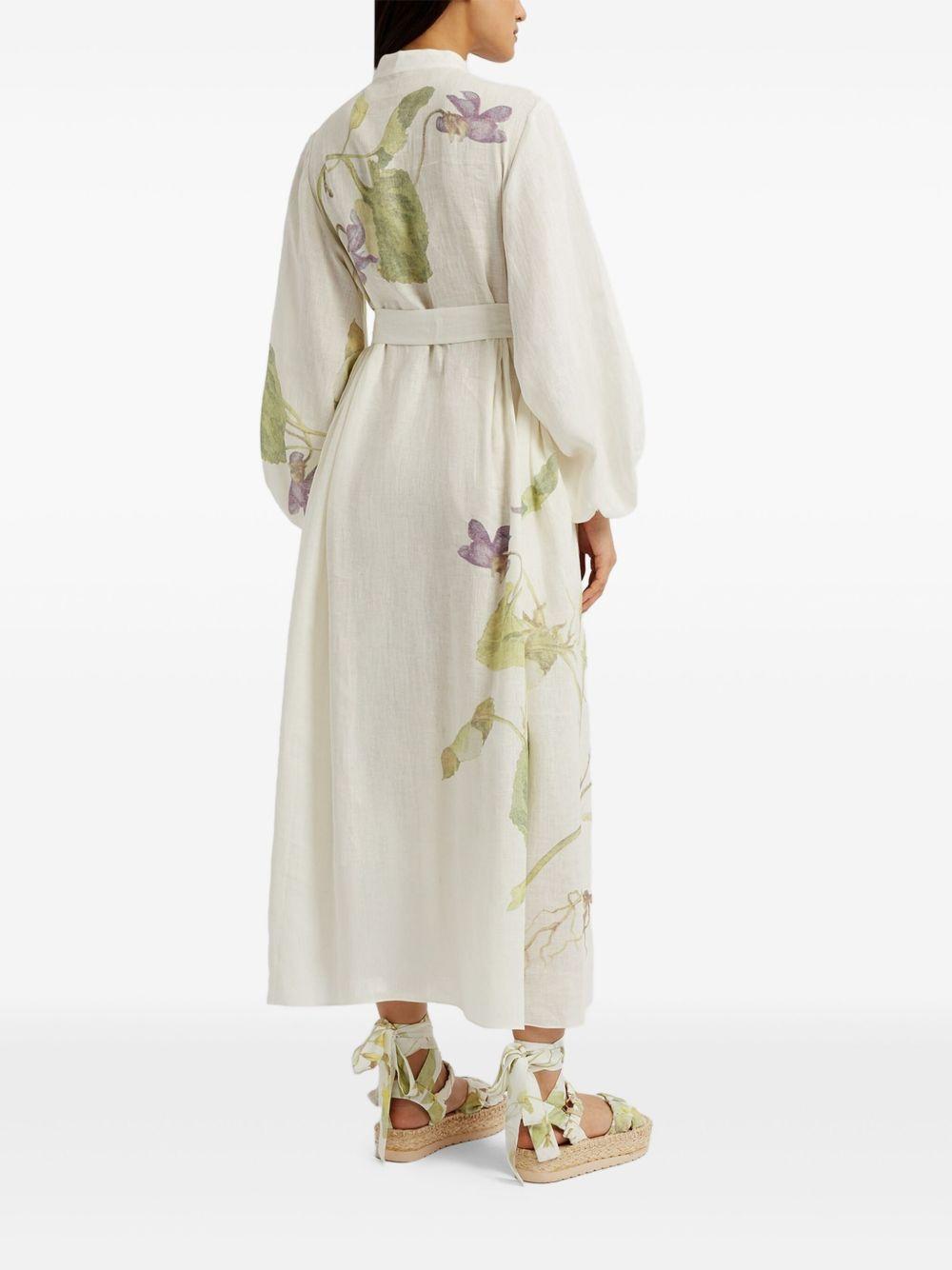 floral-print midi dress Product Image