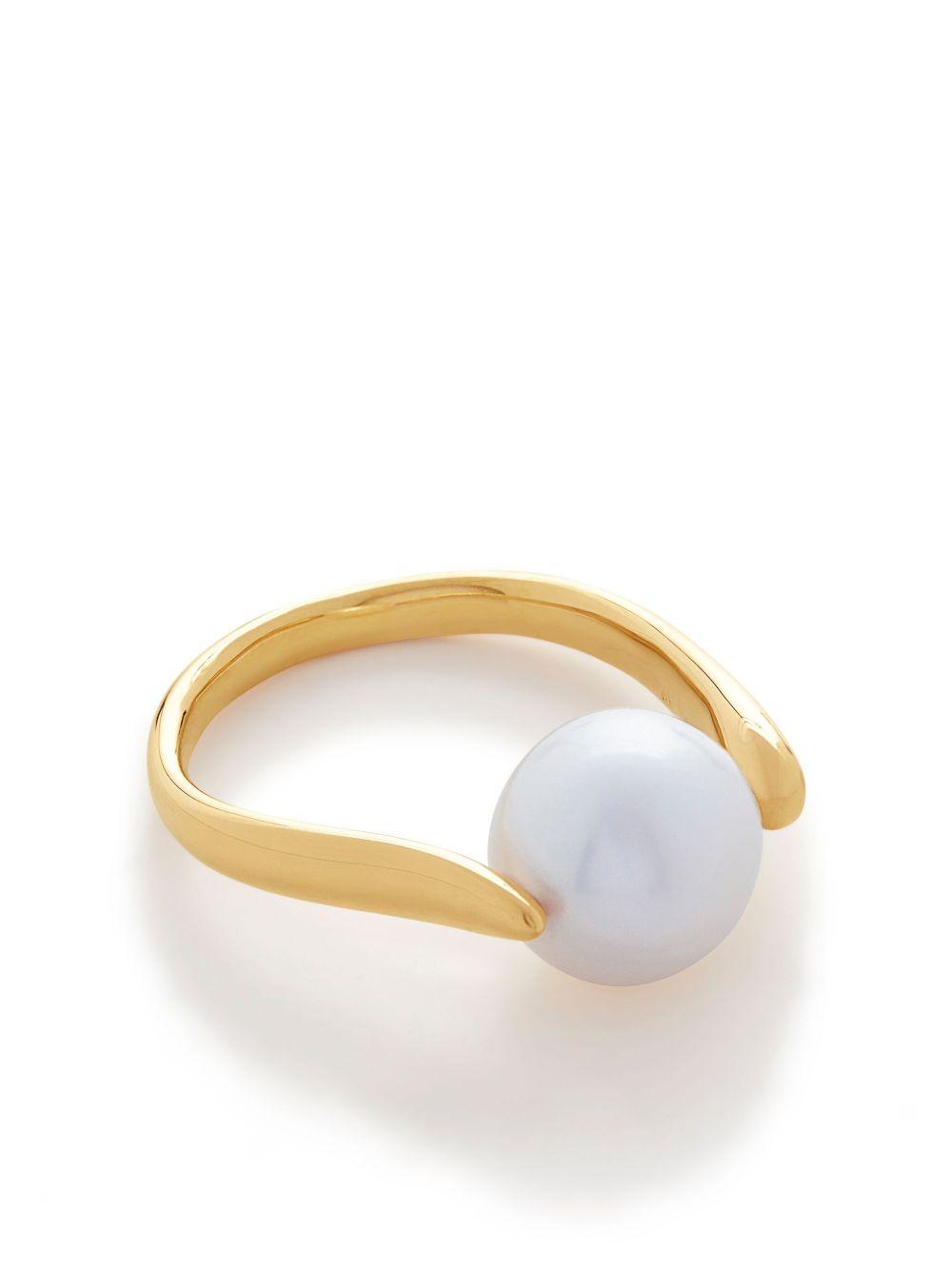 Nura pearl-detail ring Product Image