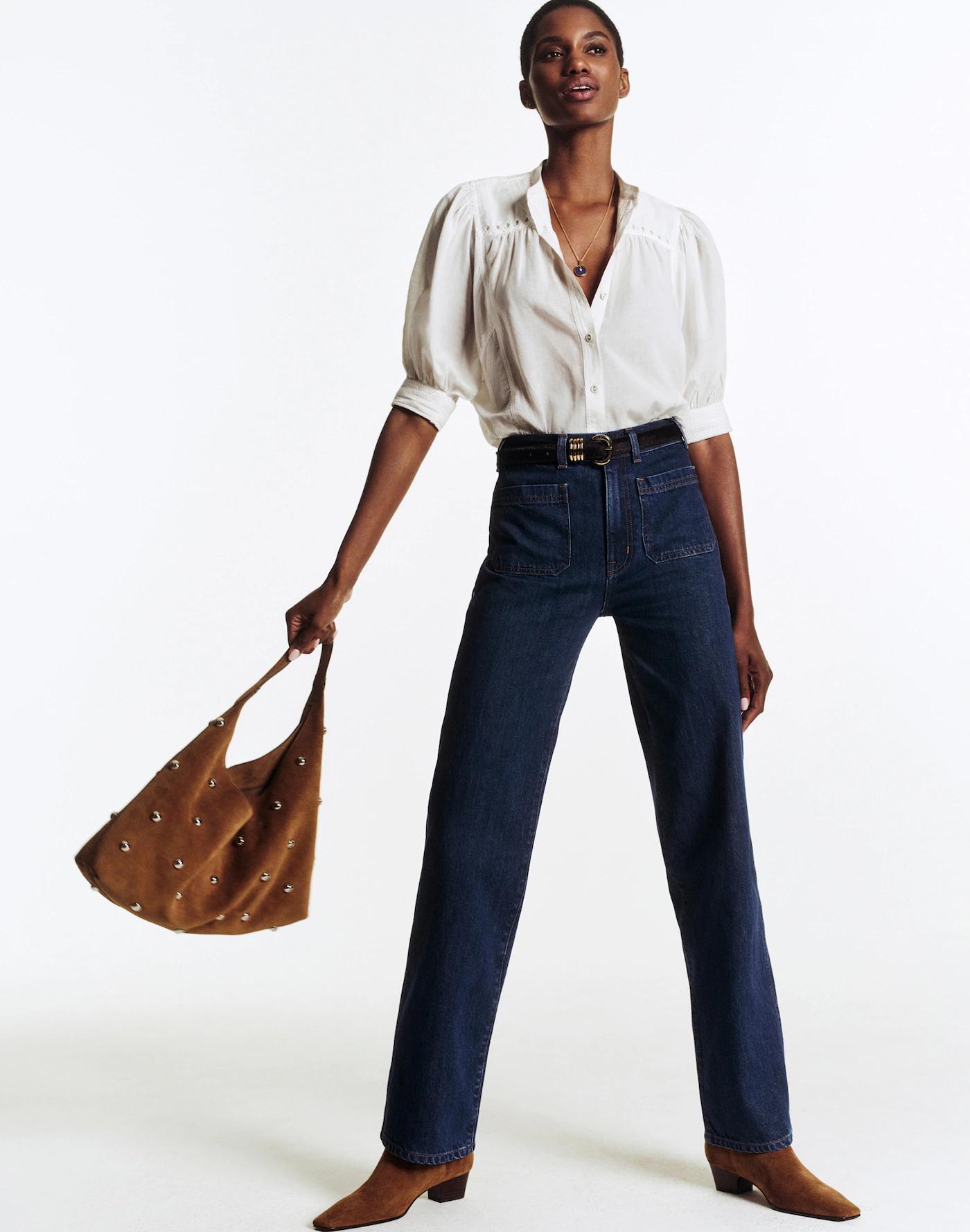 The Cleo Straight Jean Product Image