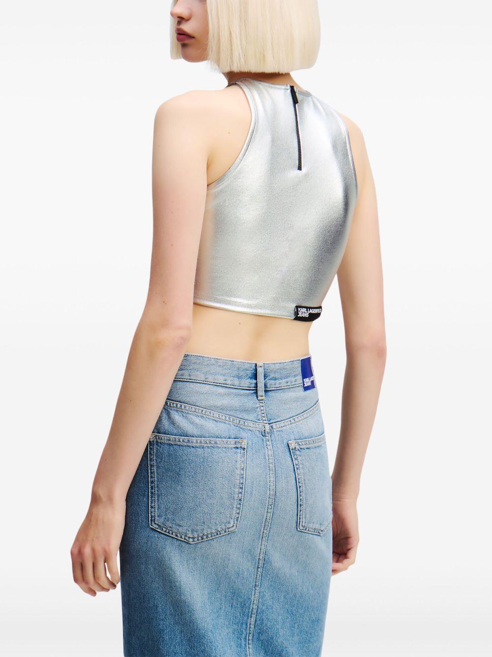 metallic tank top Product Image