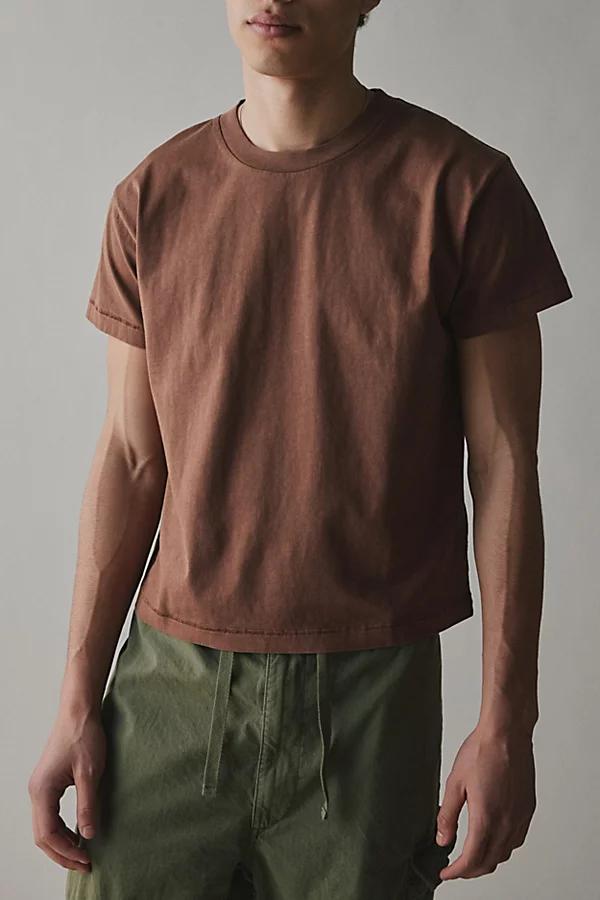 BDG Bonfire Cropped Cotton Tee Mens at Urban Outfitters Product Image