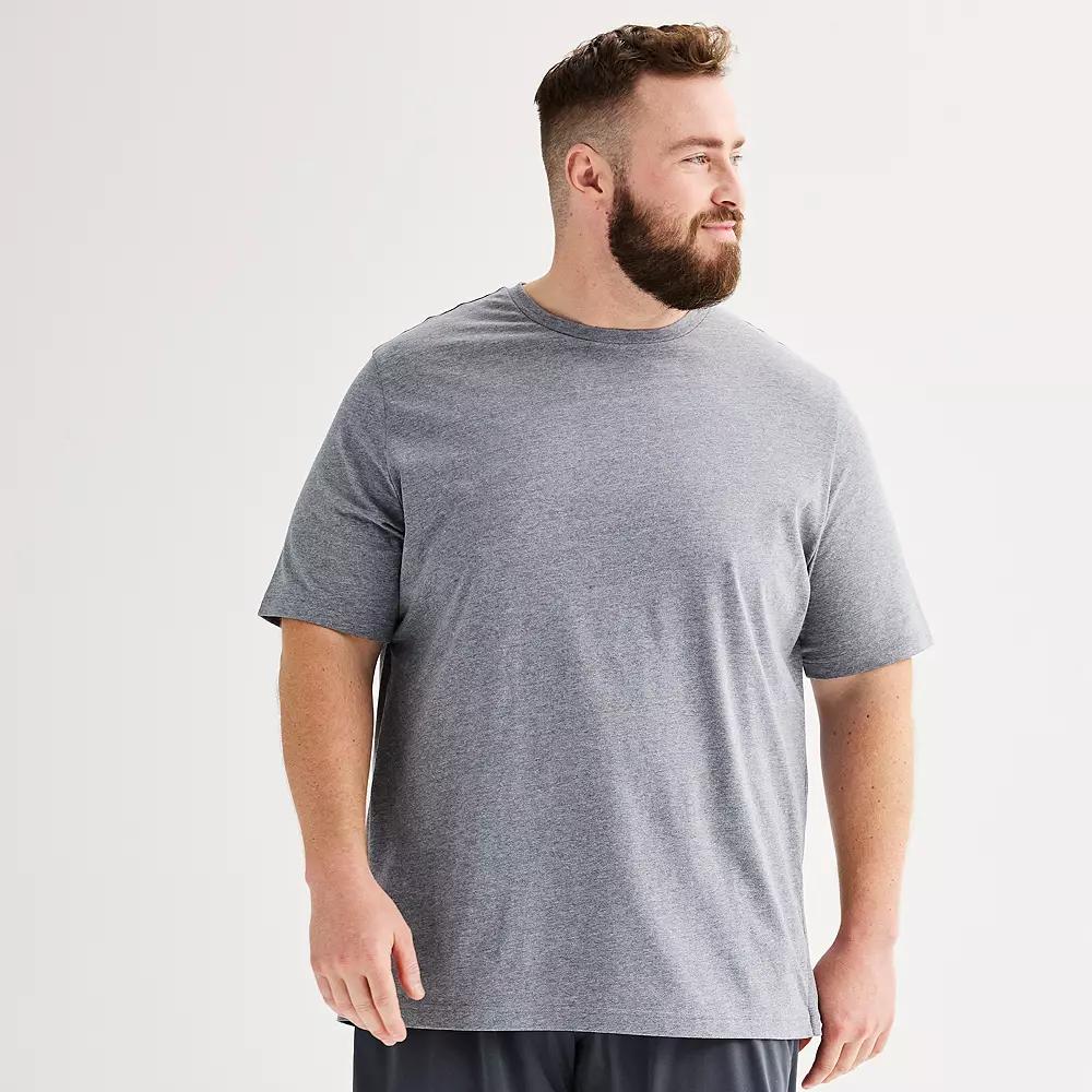 Big & Tall Tek Gear® Essential Gear Tee, Men's,  Product Image