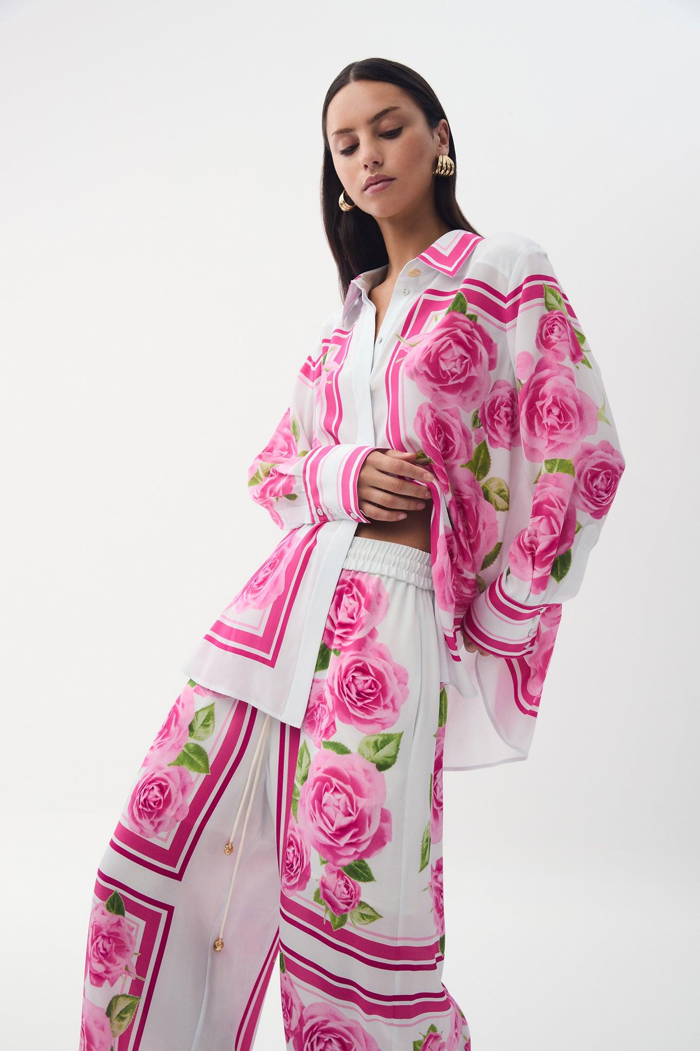 Atomic Silk Shirt-BLUE SHIBORI / 4 Product Image