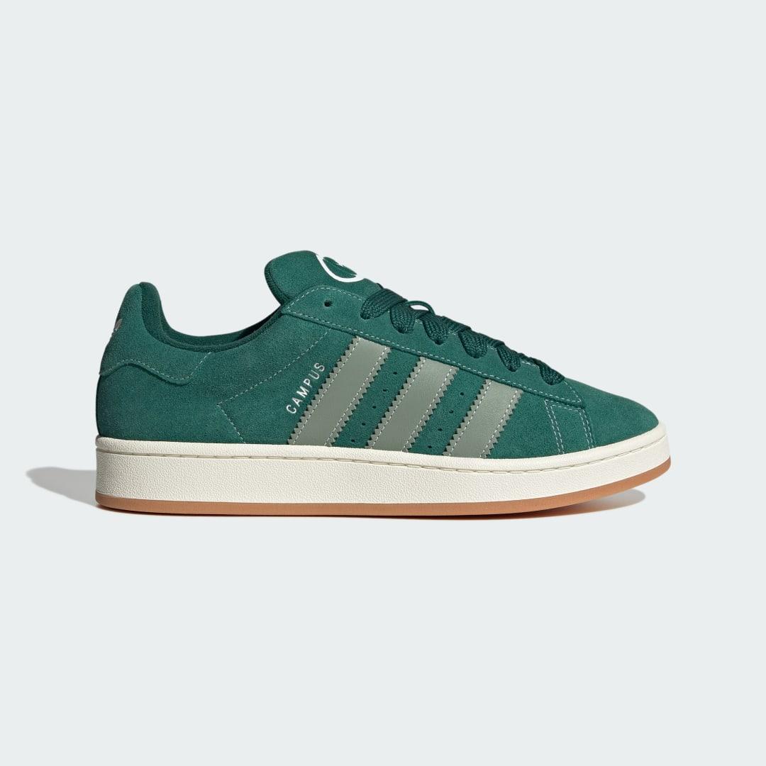 adidas Mens Originals Campus 00s Casual Shoes in Wonder White/Gum Product Image