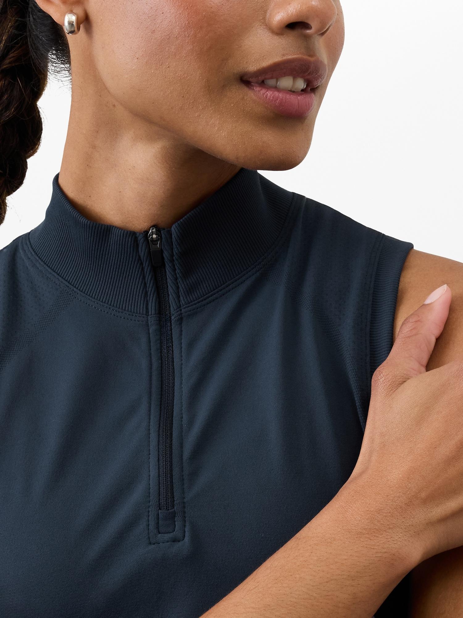 Ace Seamless Half Zip Tank Product Image