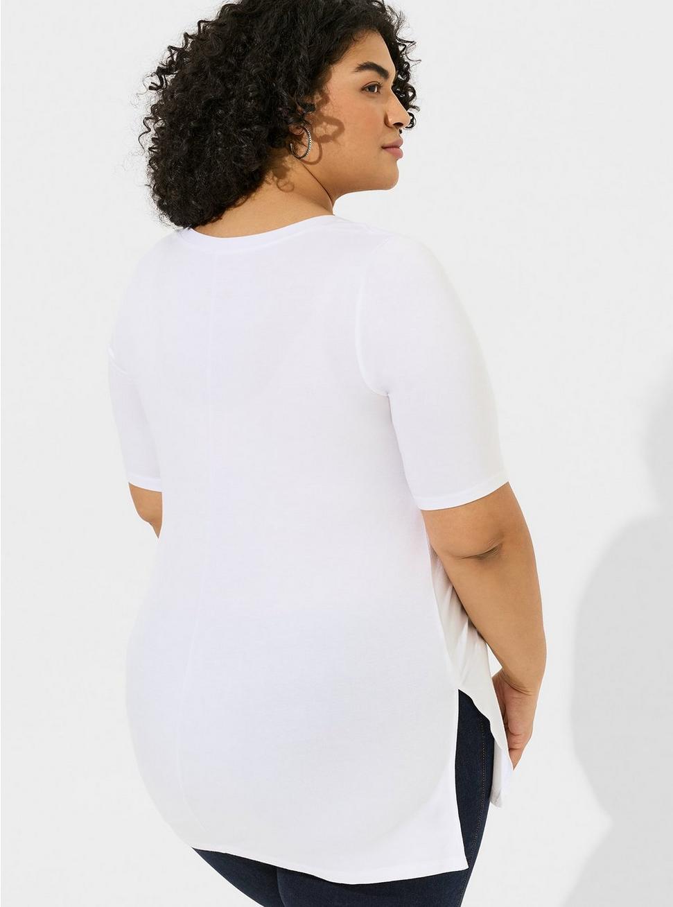 Super Soft V-Neck Tunic Tee Product Image