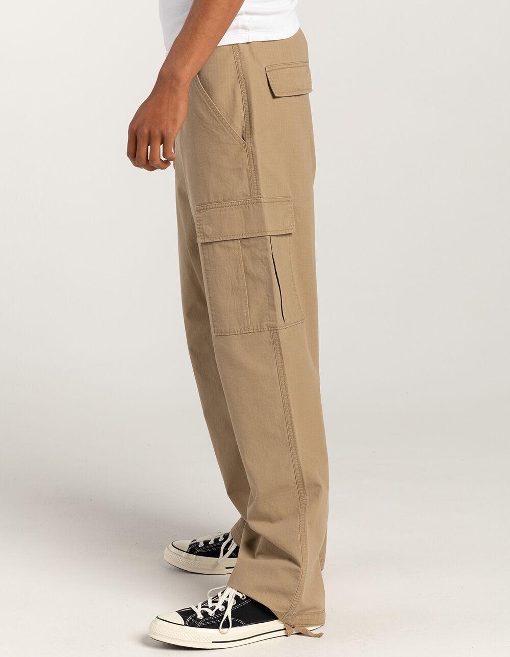 RSQ Mens Loose Cargo Ripstop Pants - ACORN Product Image