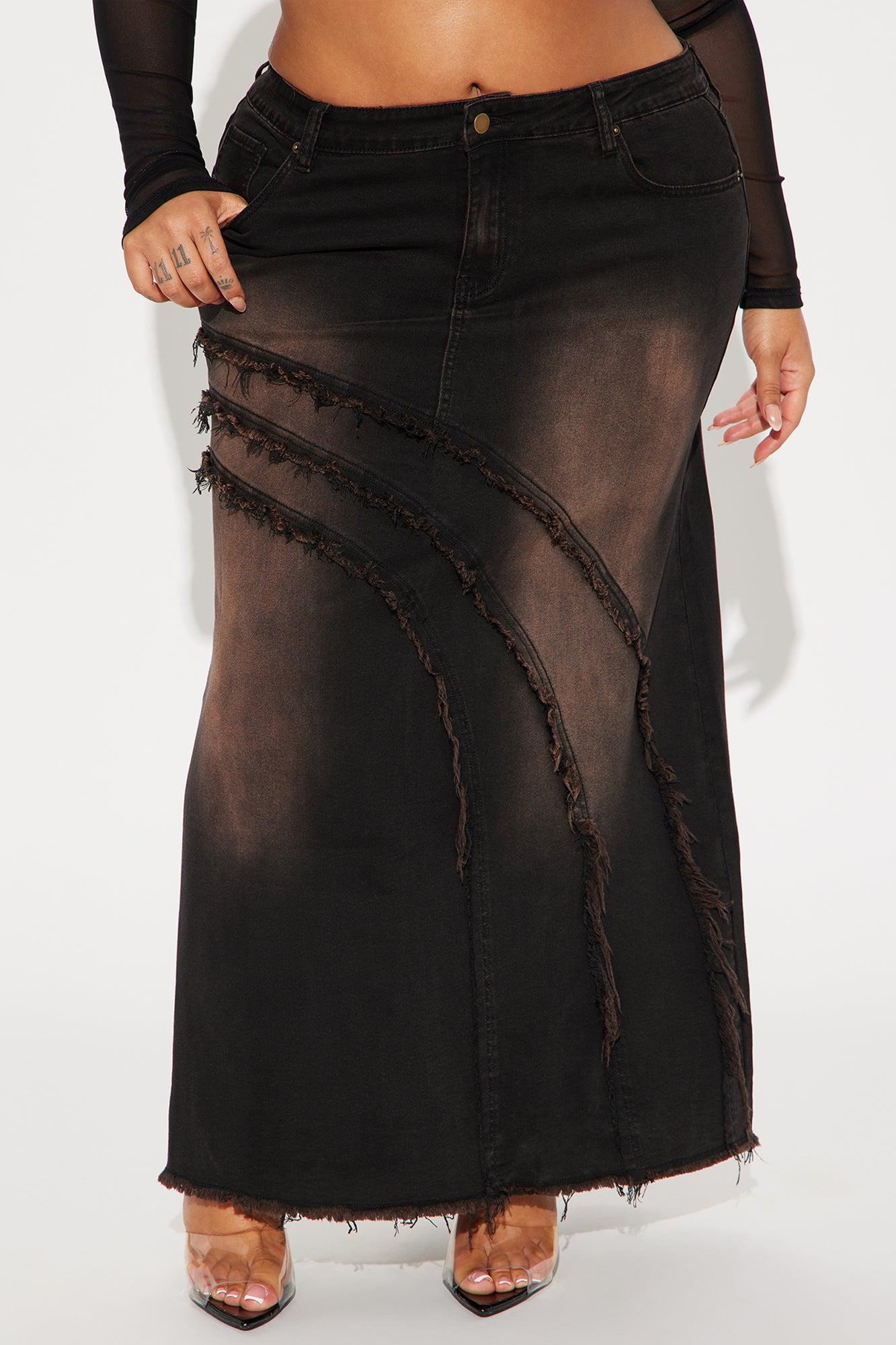 Free Spirit Maxi Skirt - Black Product Image