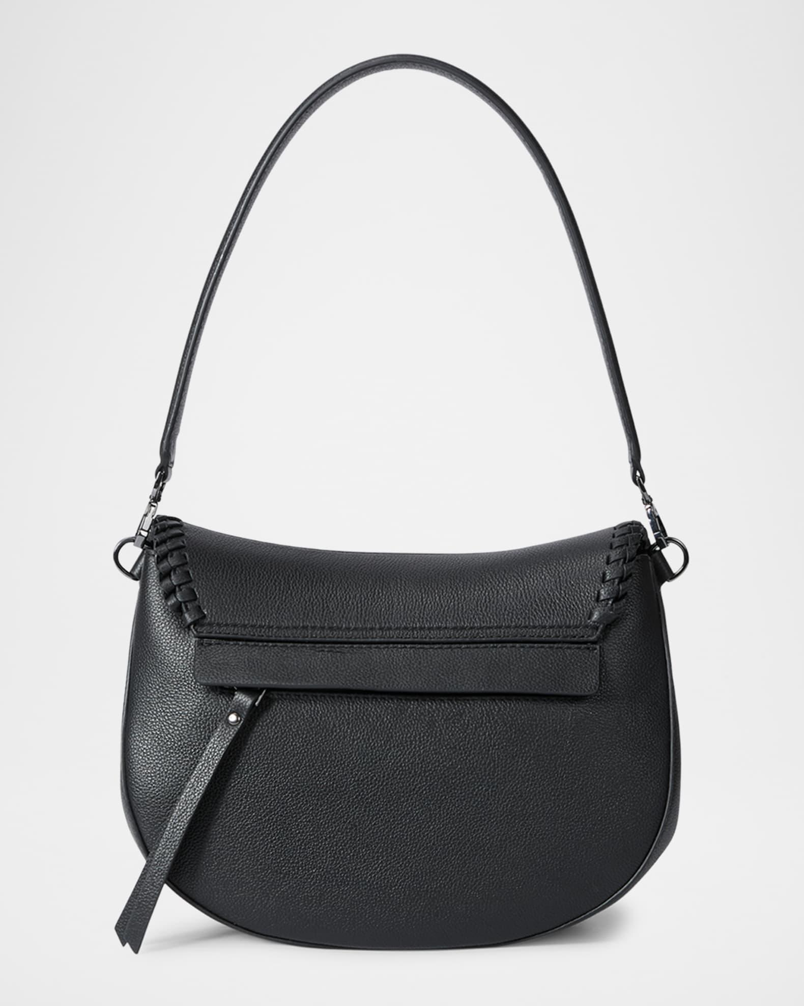 Bentley Medium Leather Saddle Shoulder Bag Product Image