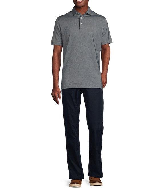 Cremieux Blue Label Solid Performance Stretch Short Sleeve Golf Polo Shirt Product Image