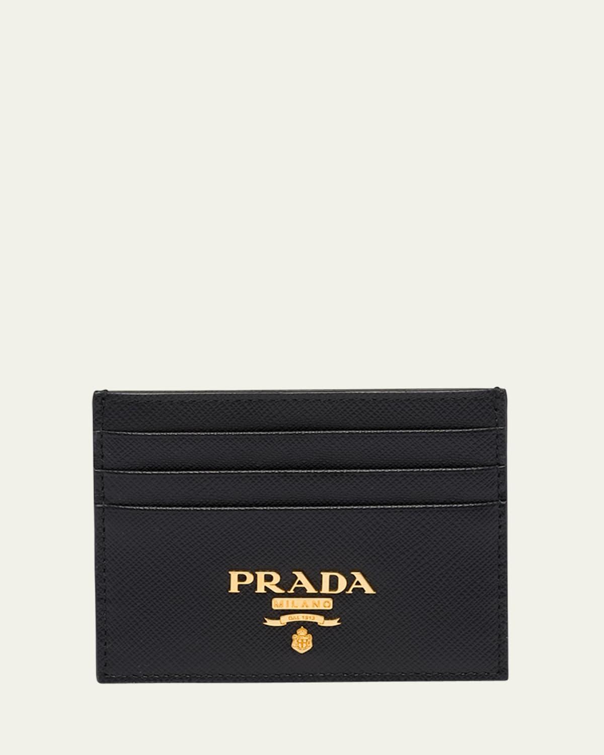 Logo Leather Card Holder Product Image