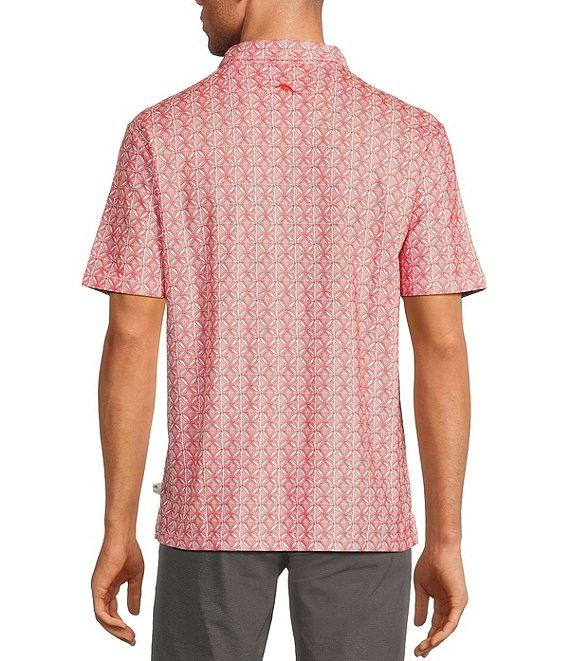 Tommy Bahama IslandZone Ocean Mosaic Short Sleeve Polo Shirt Product Image